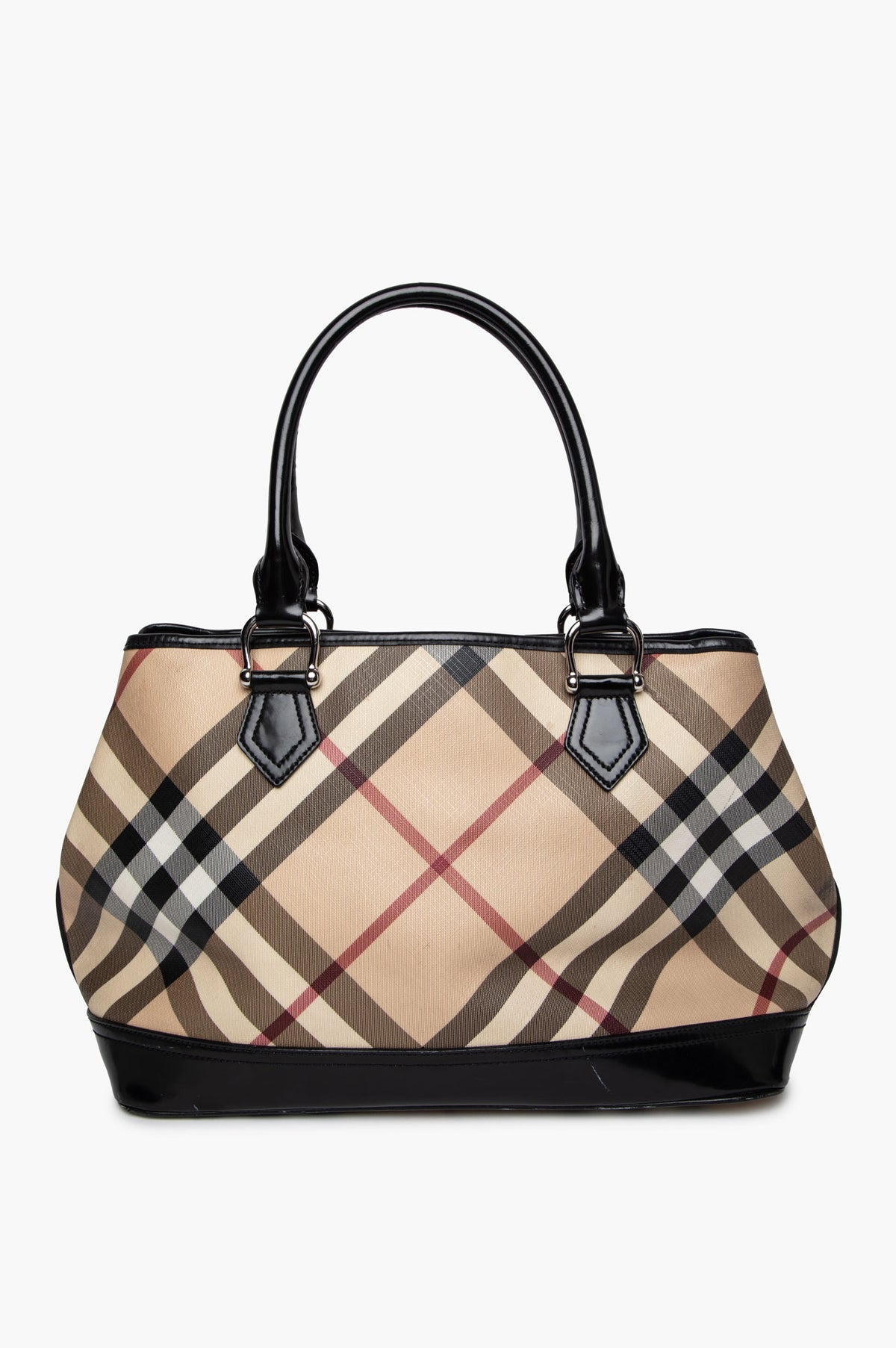 Burberry Super Nova Check Large Eden Tote