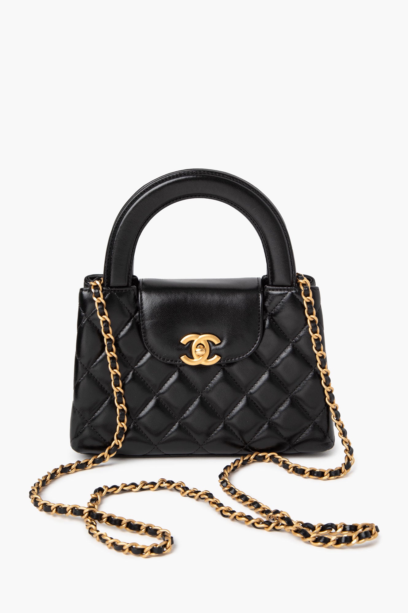 Chanel Black Mini Kelly Shopper
