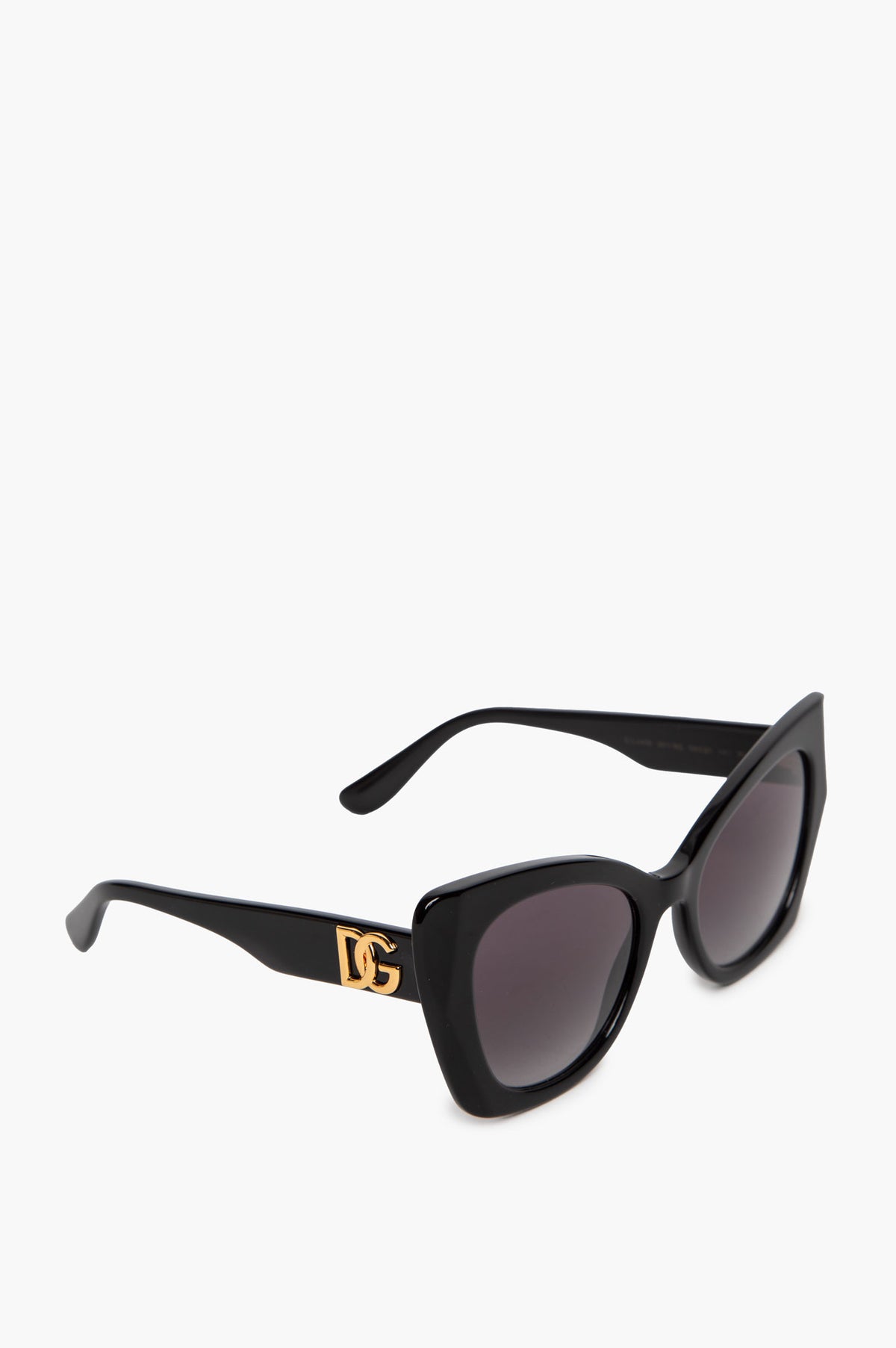 Dolce & Gabbana Black Cat Eye DG 4405 Sunglasses