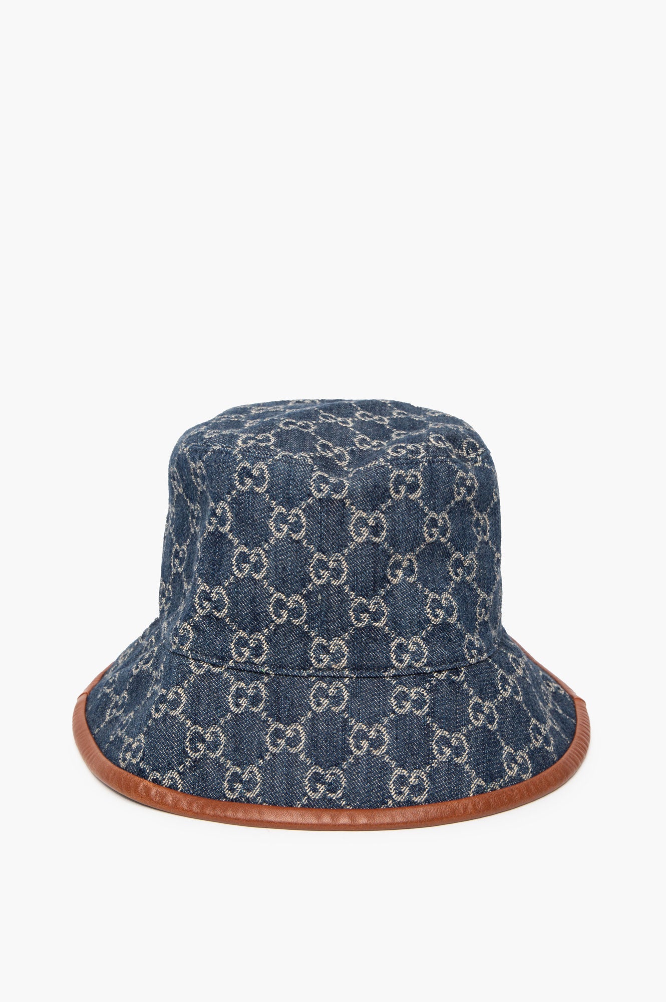 Gucci Denim GG Monogram Bucket Hat