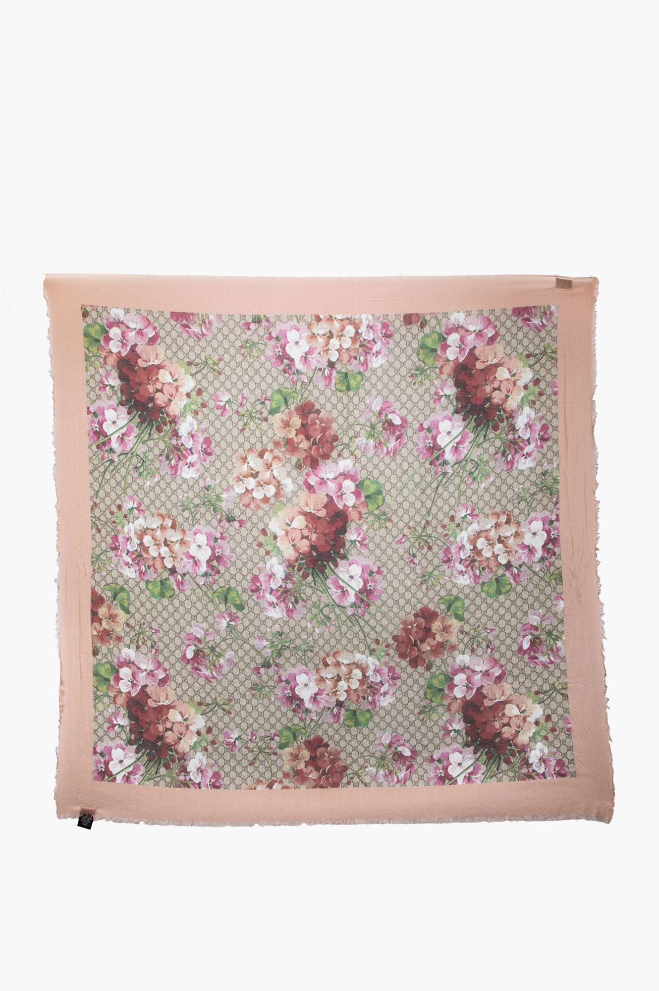 Gucci GG Blooms Print Scarf