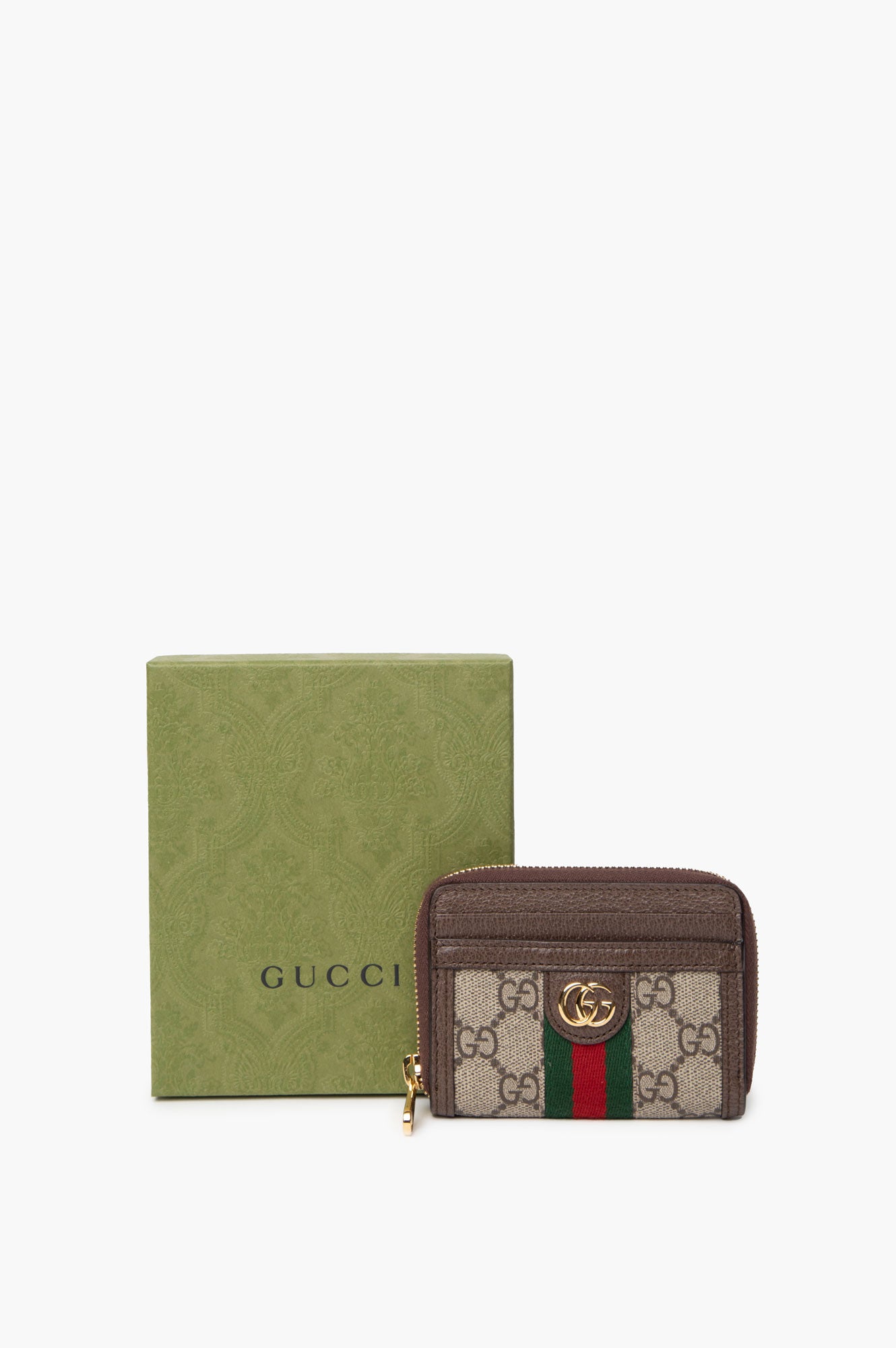 Gucci GG Supreme Ophidia Zipper Wallet