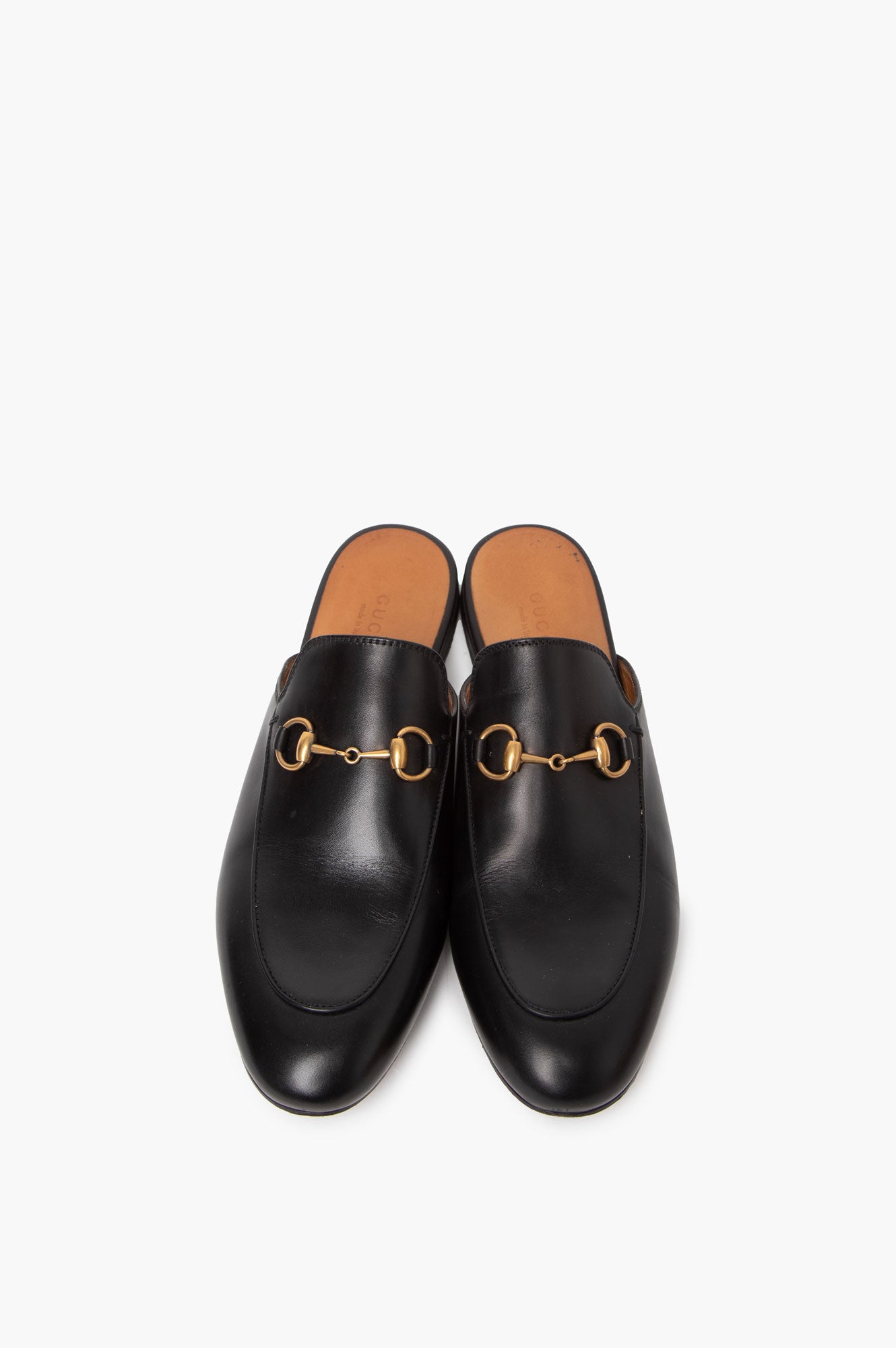 Gucci Princetown Mules Black Size 37 front