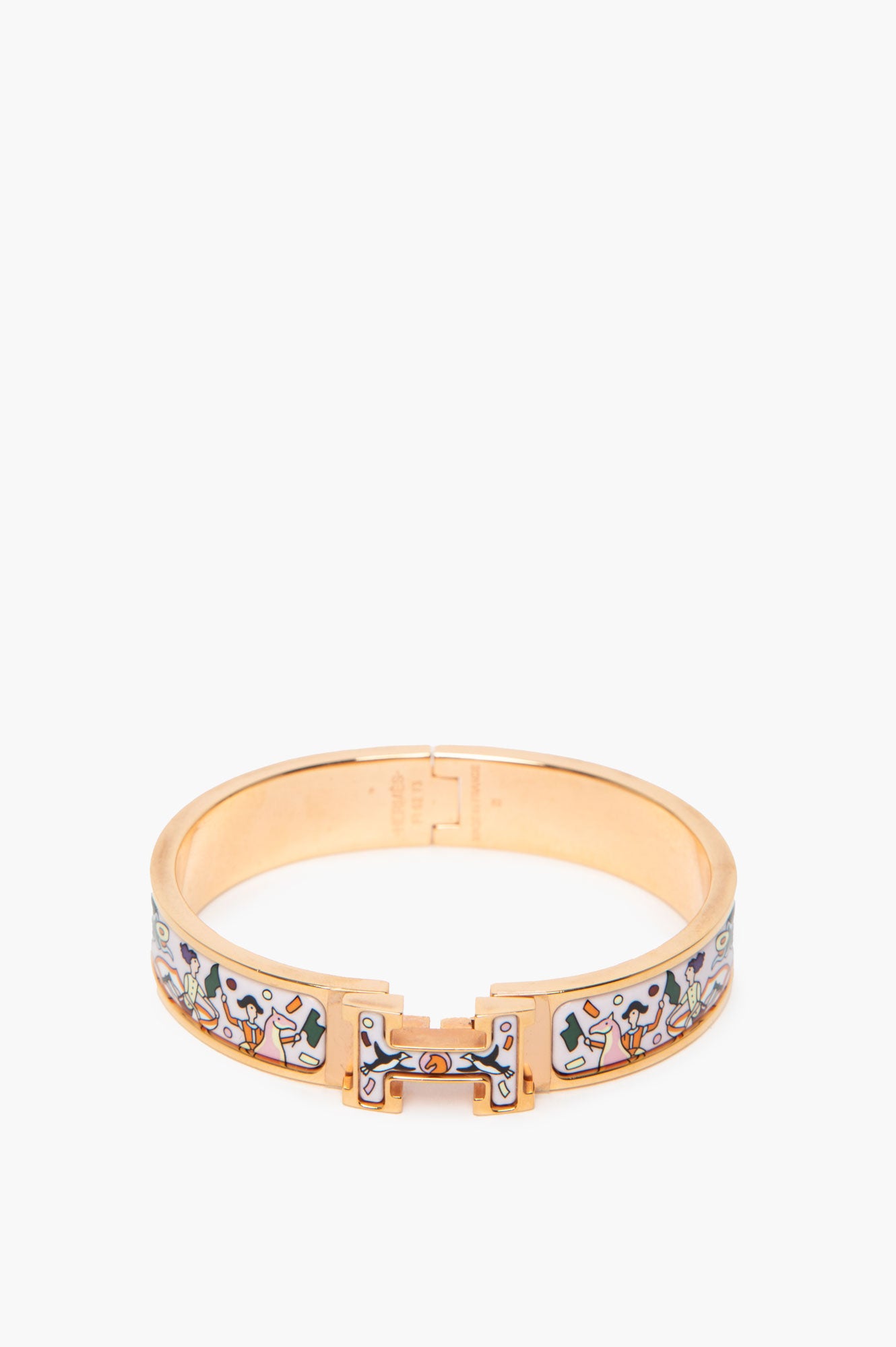 Hermès Clic H l'Epopee d'Hermès bracelet PM