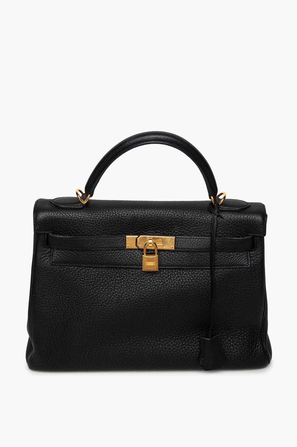 Hermès Kelly 32 Black Togo Leather GHW