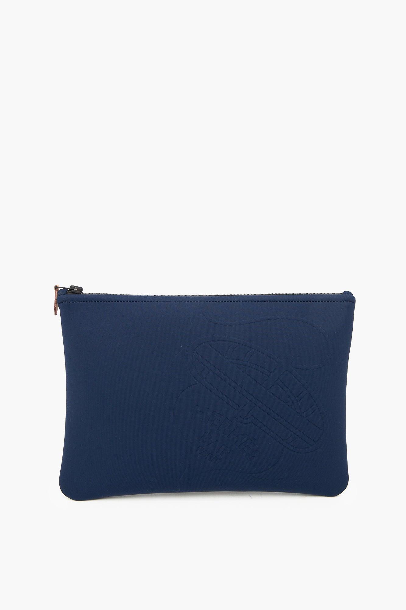 Hermès Medium Navy Neobain Thalassa Pouch