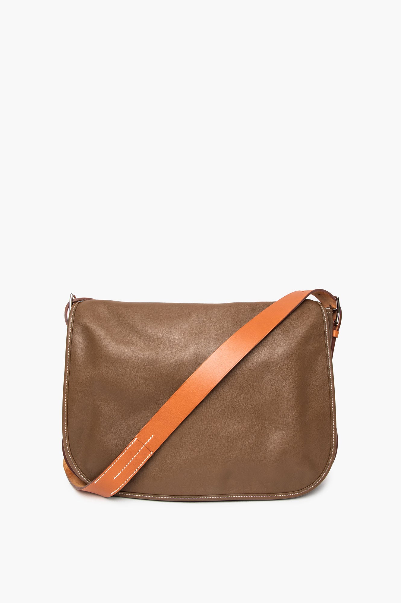 Hermes Brown Sikkim Barda 35 Bag