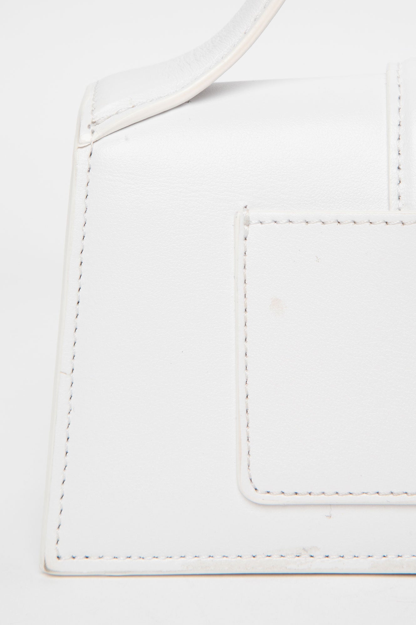 Jacquemus White Mini Bag with Strap