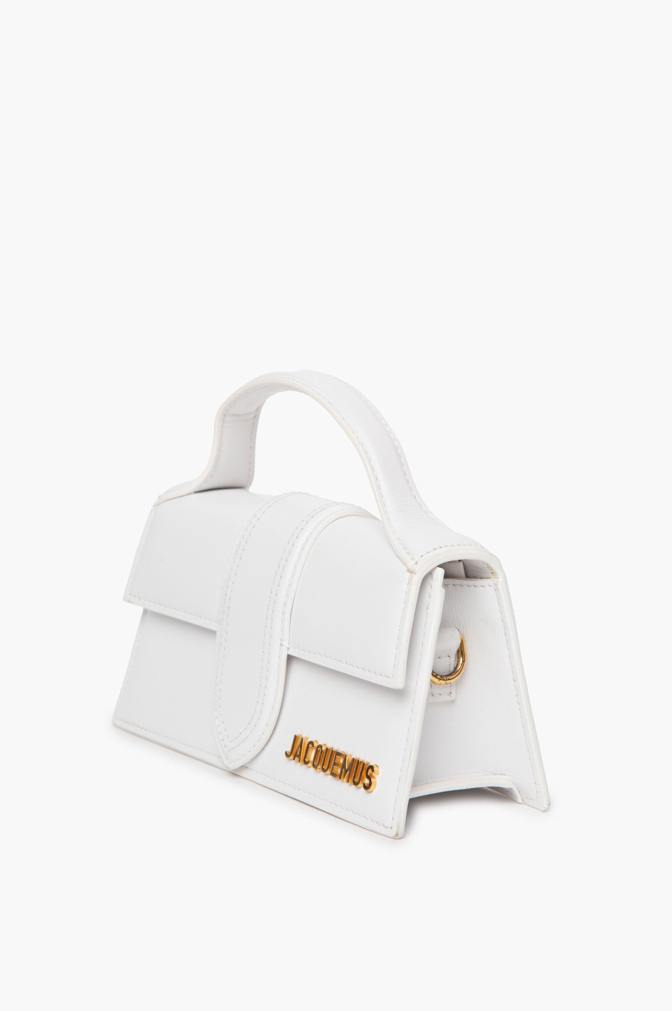 Jacquemus White Mini Bag with Strap