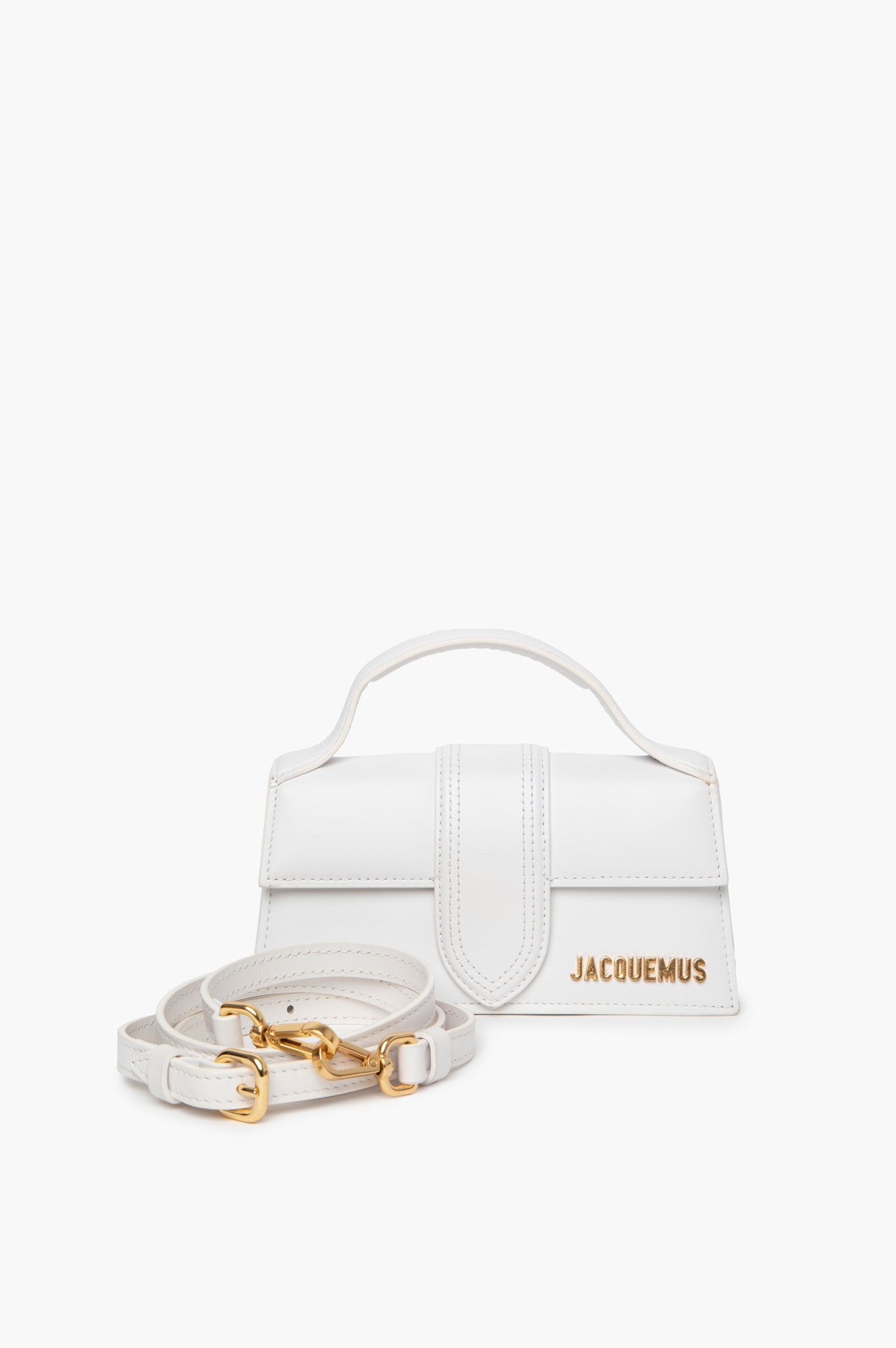 Jacquemus White Mini Bag with Strap