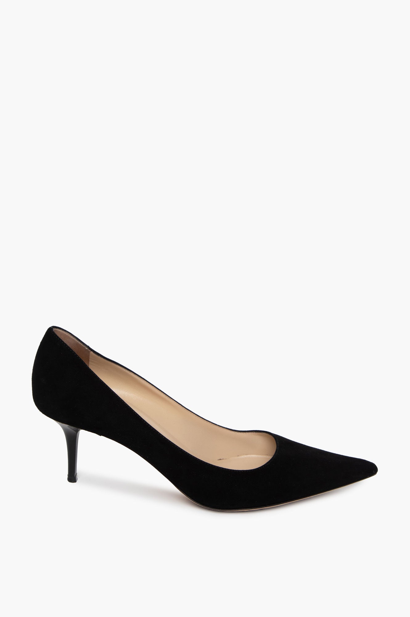 Jimmy Choo Black Suede Love 65 Pumps Size 39