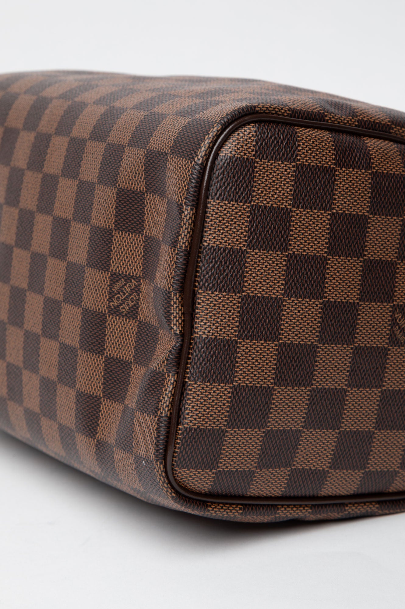 Louis Vuitton 2016 Damier Ebene Speedy 25 Bag