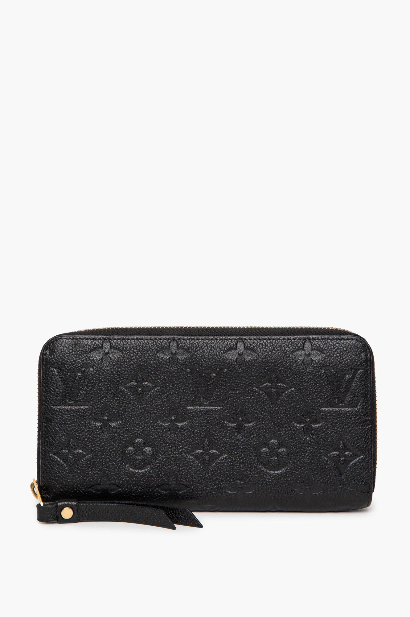 Louis Vuitton Black Monogram Empriente Zippy Wallet