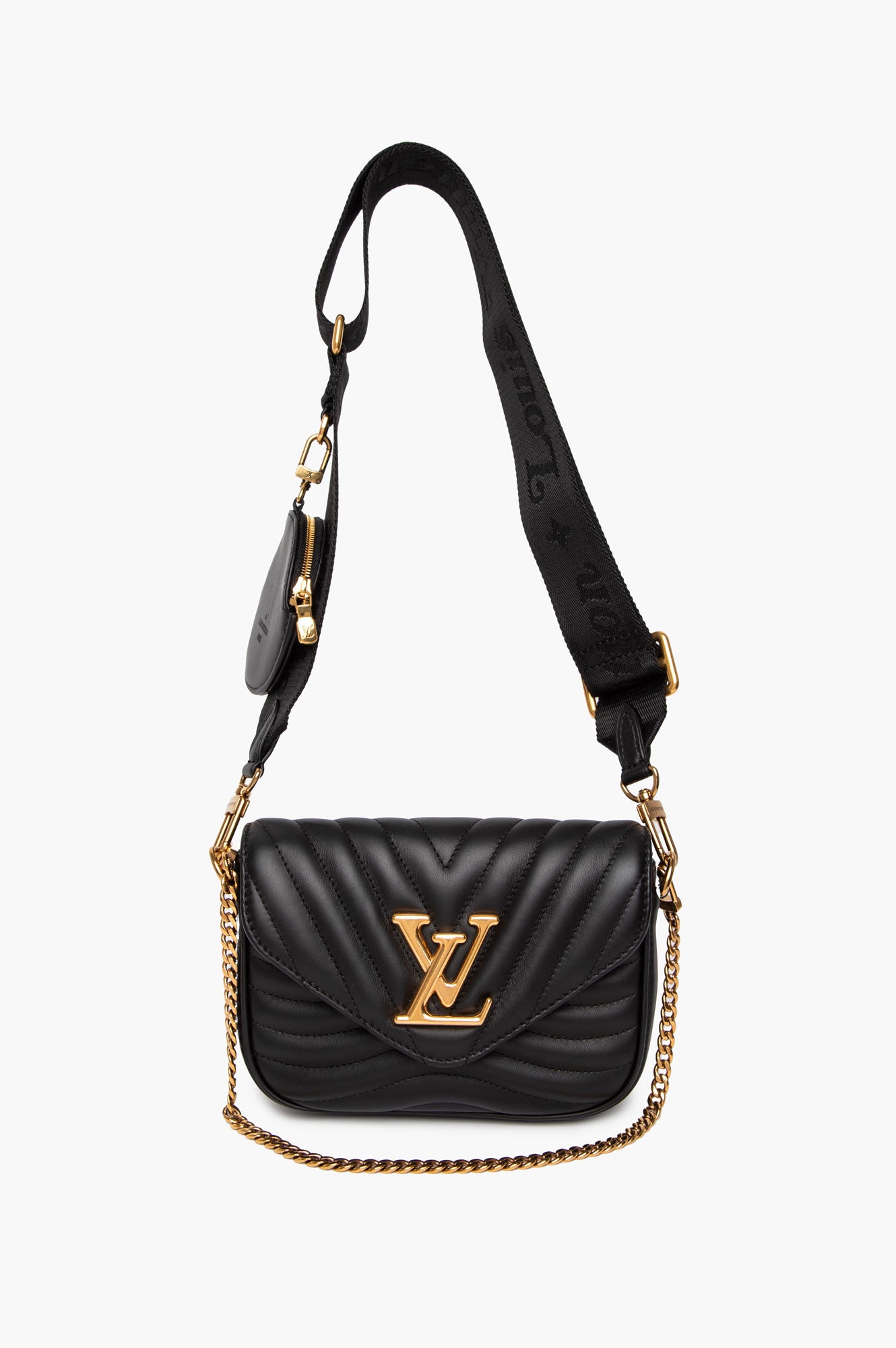 Louis Vuitton Black New Wave Crossbody Bag