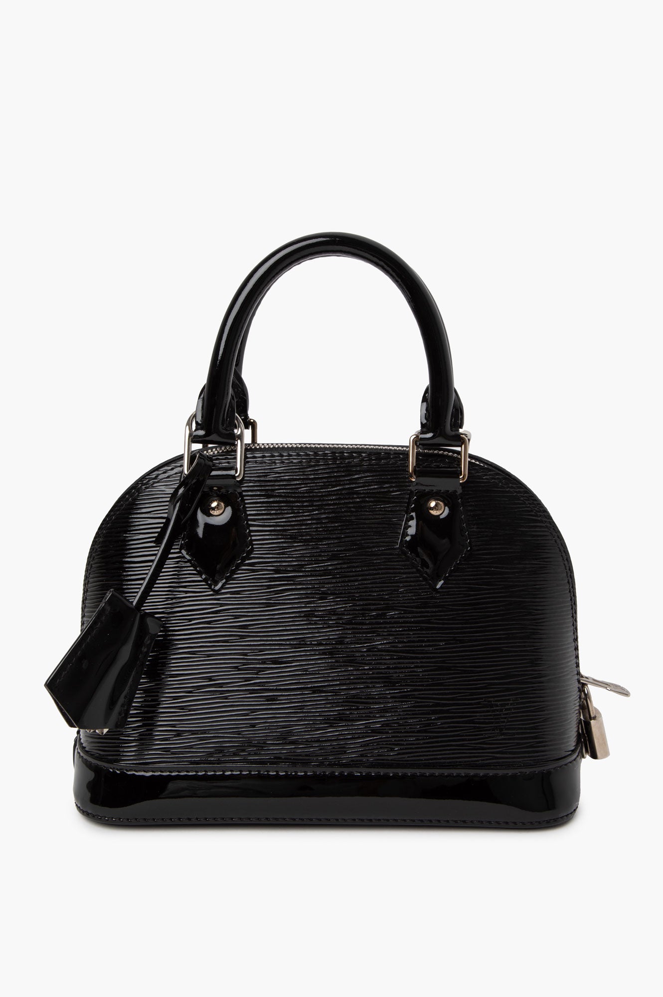 Louis Vuitton Black Electric Epi Alma BB