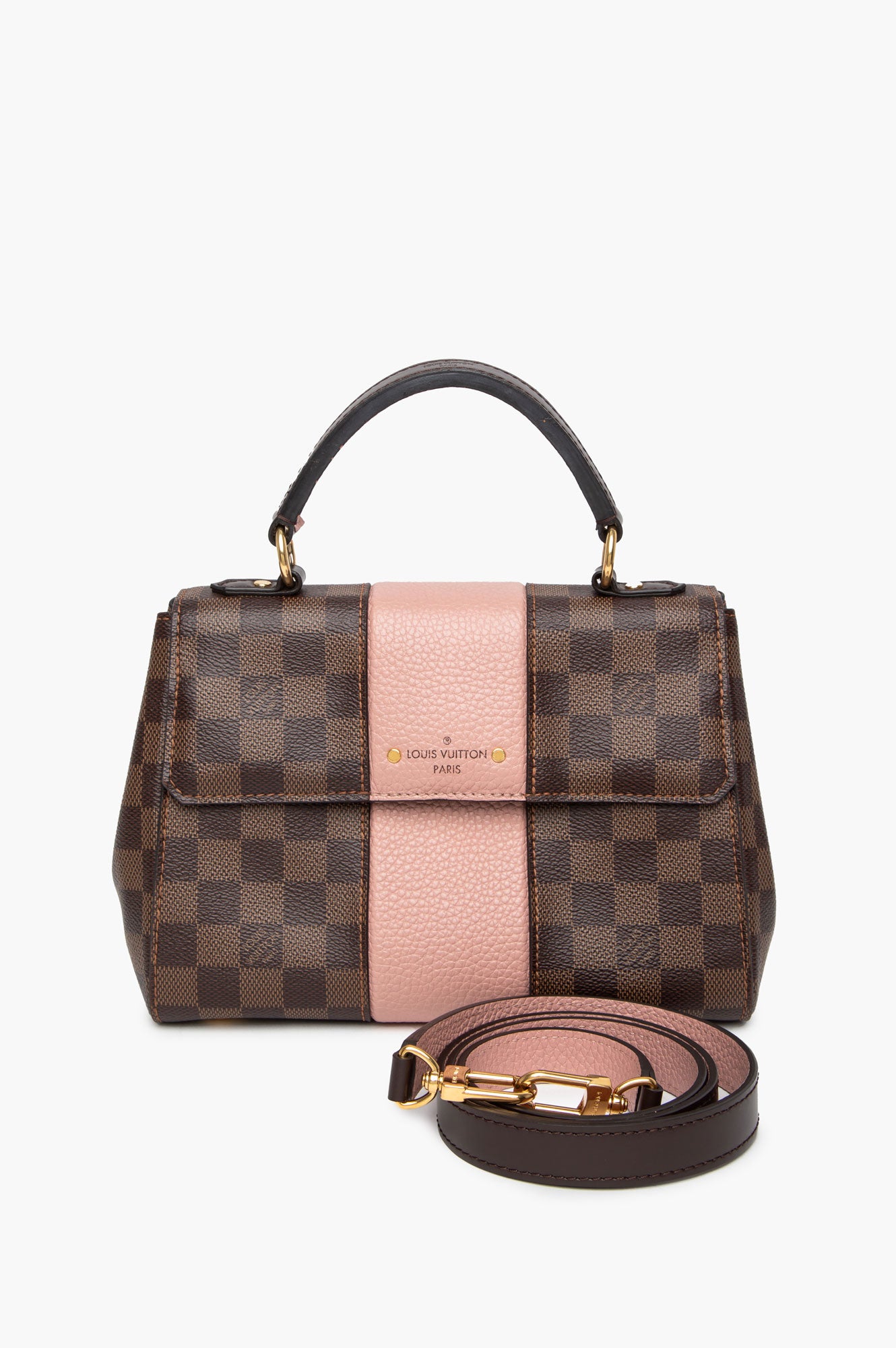 Louis Vuitton Damier Ebene Bond Street BB Magnolia