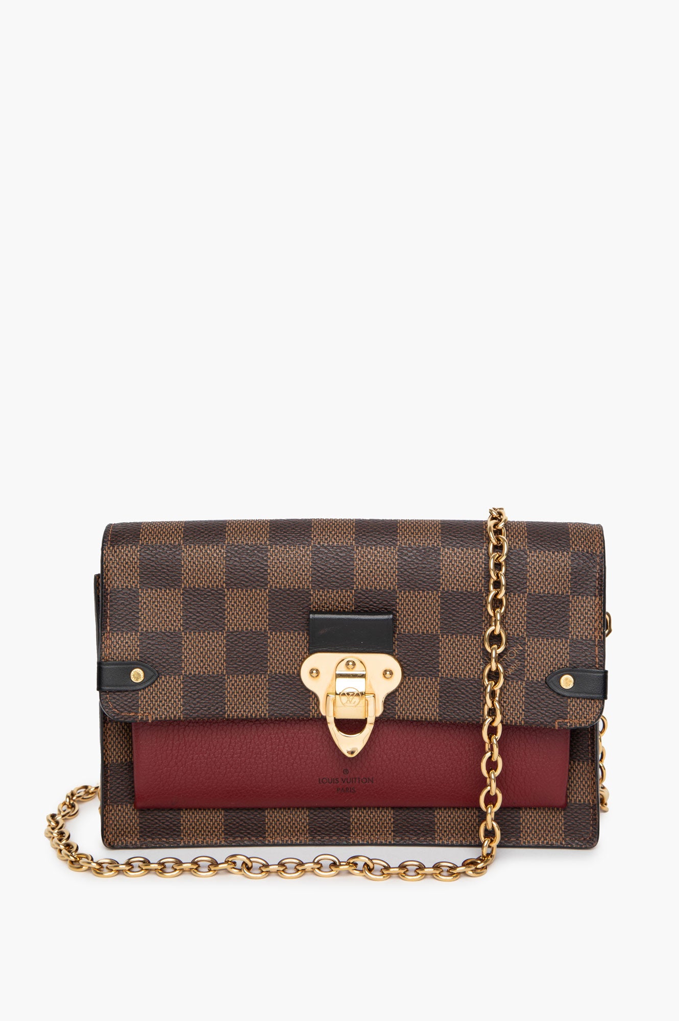 Louis Vuitton Damier Ebene Bordeaux Vavin Bag