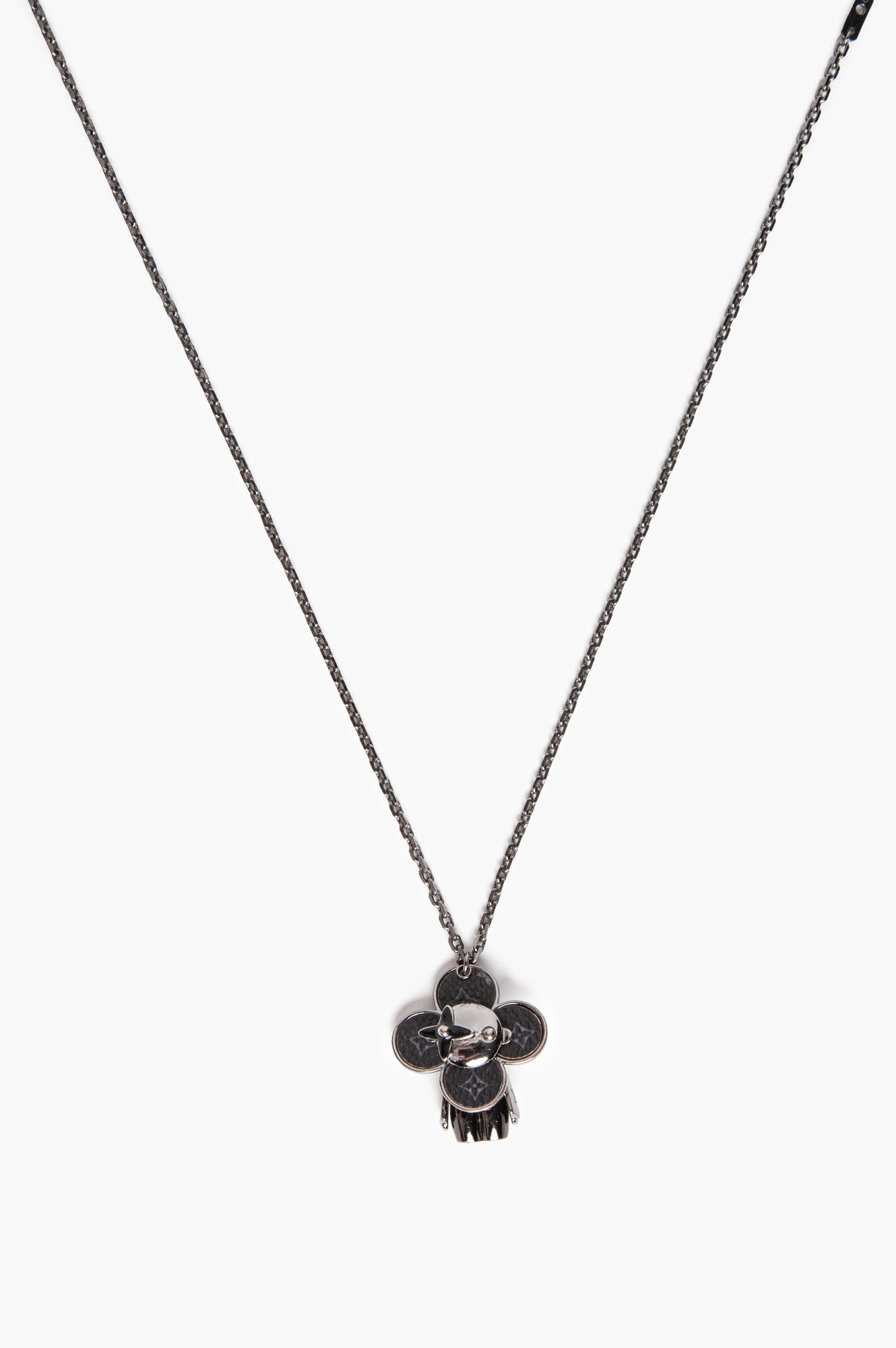 Louis Vuitton Dark Ruthenium Eclipse Vivienne Necklace