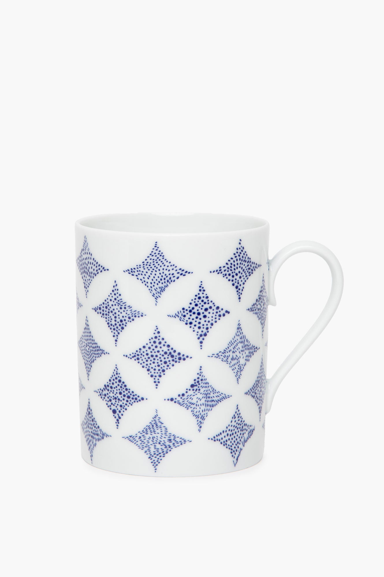 Louis Vuitton Porcelain Blue Constellation Mug