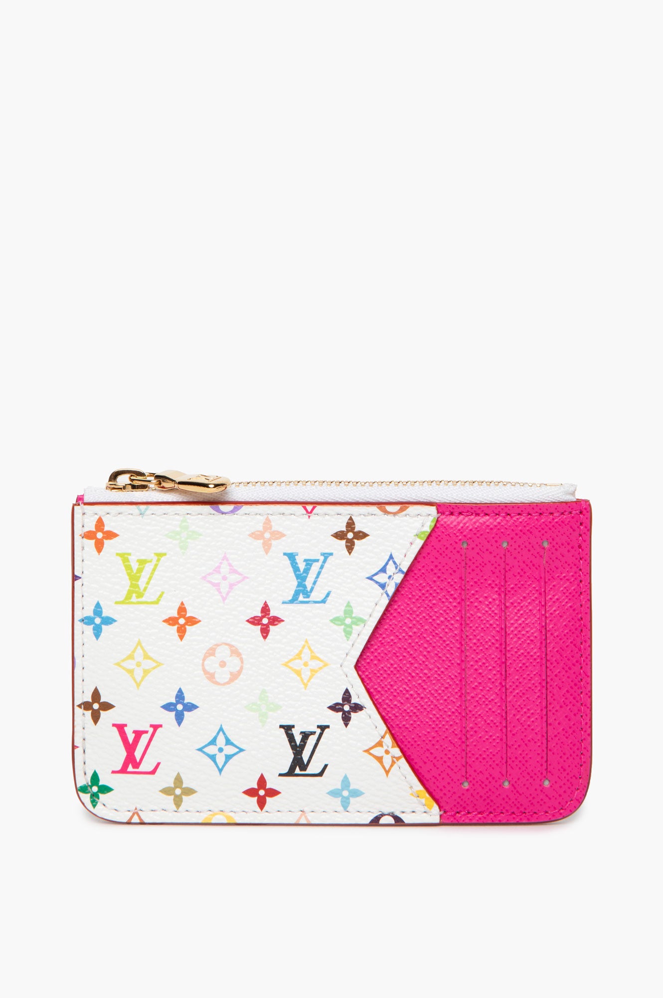 Louis Vuitton x Takashi Murakami Kawaii Pink Romy Cardholder