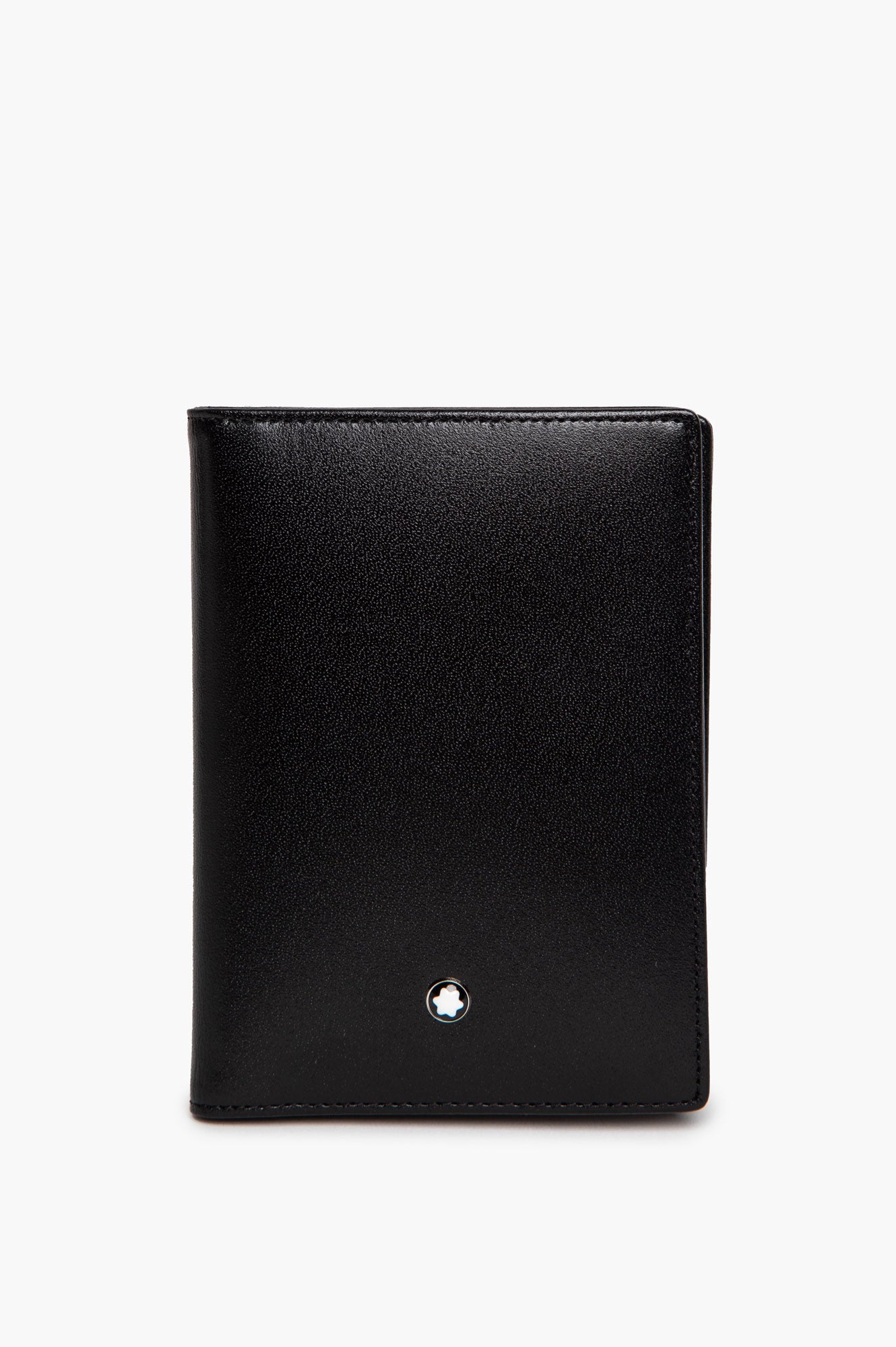 Mont Blanc Black Leather Pocket ID Holder