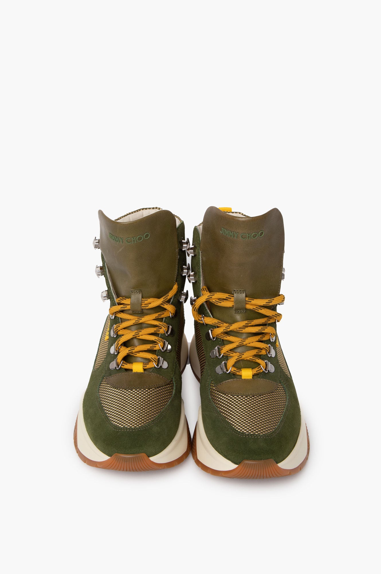 Jimmy Choo Green High-top Boots Size 40