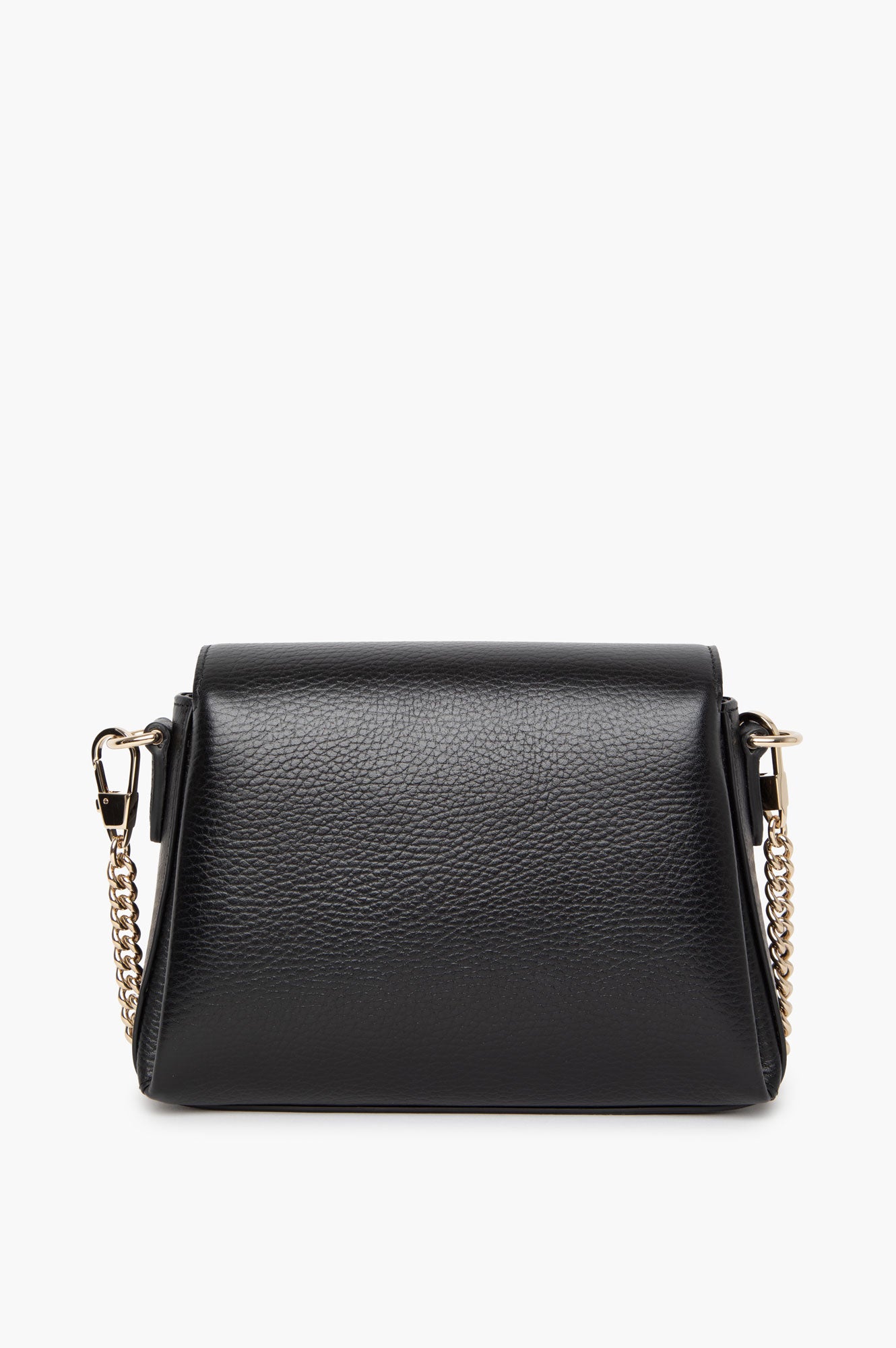 Gucci Black Dollar Calf Interlocking GG Chain Bag