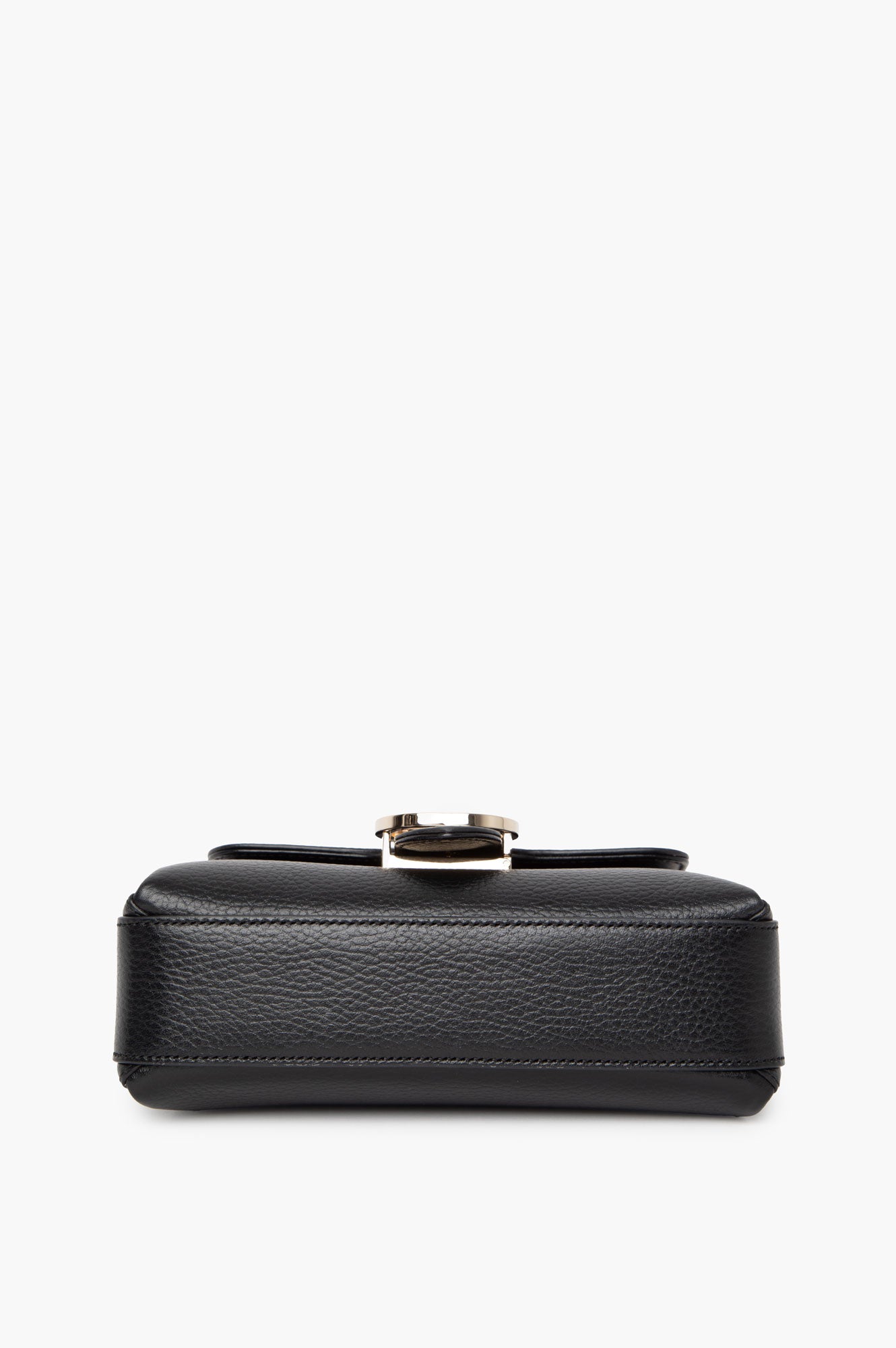 Gucci Black Dollar Calf Interlocking GG Chain Bag