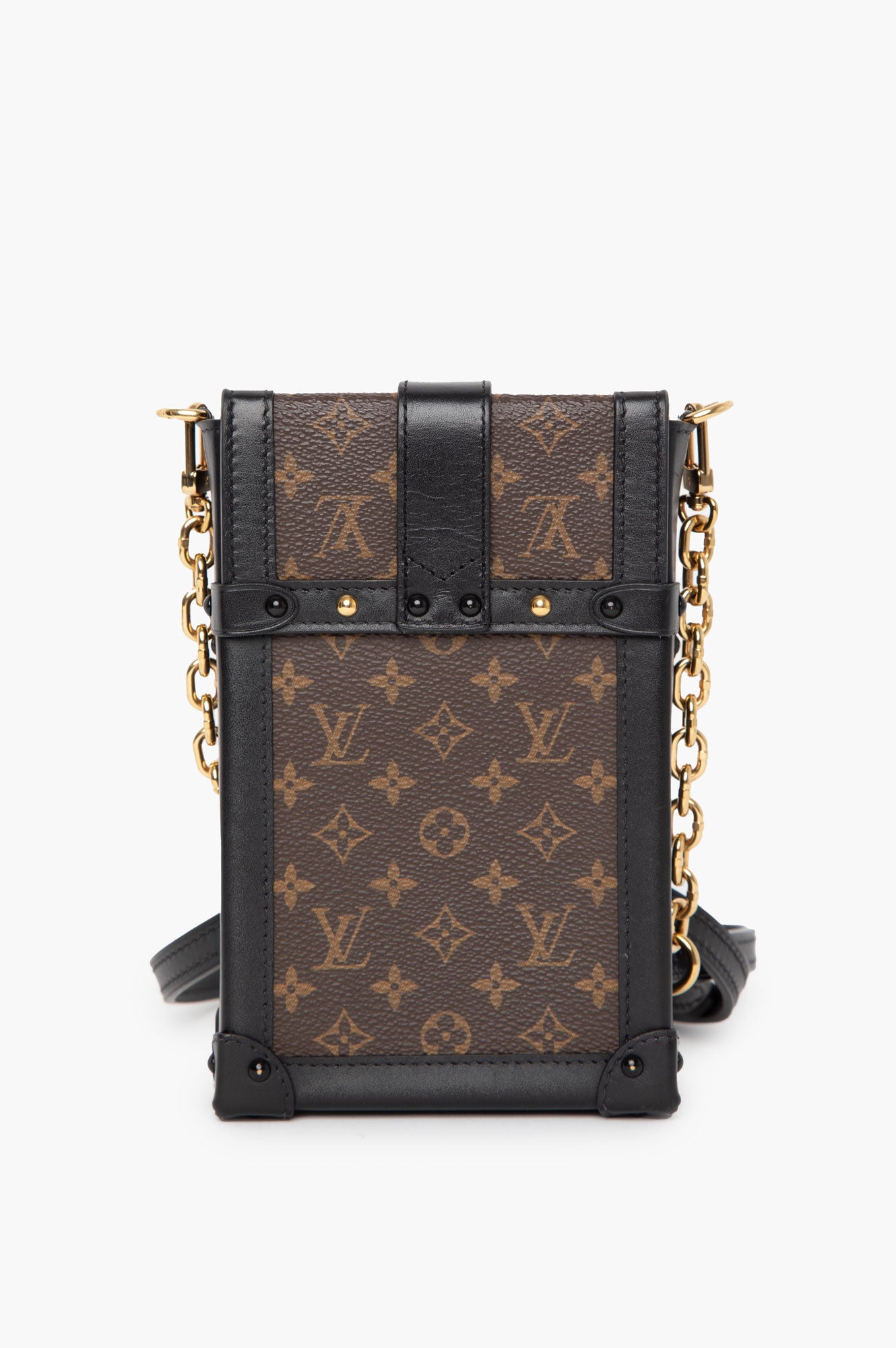 Louis Vuitton 2020 Leather Pochette Trunk Crossbody Bag