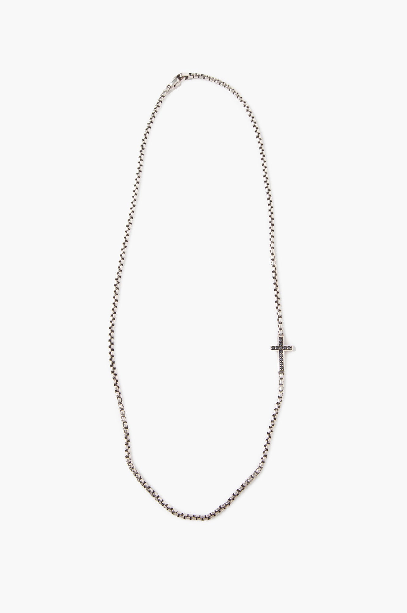 David Yurman Streamline® Cross Station Necklace 24"