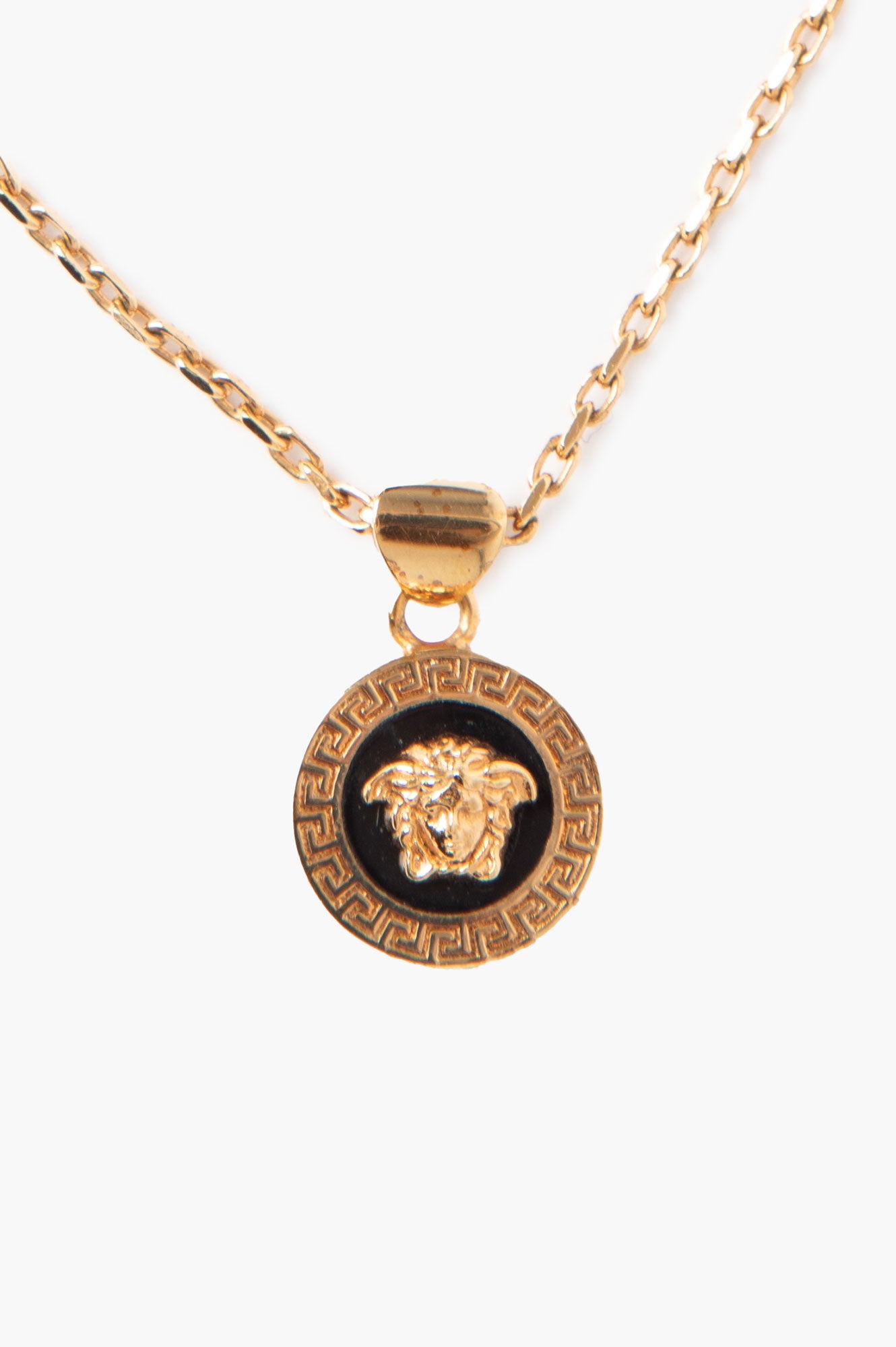 Versace Gold Medusa Necklace