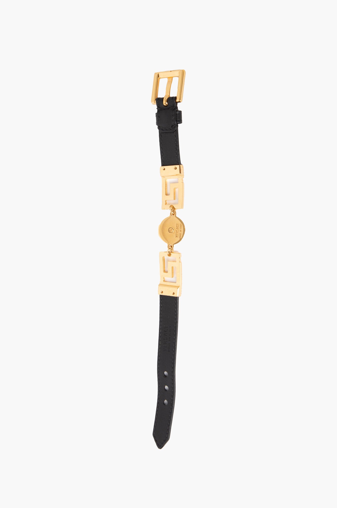 Versace Gold and Black Medusa Bracelet