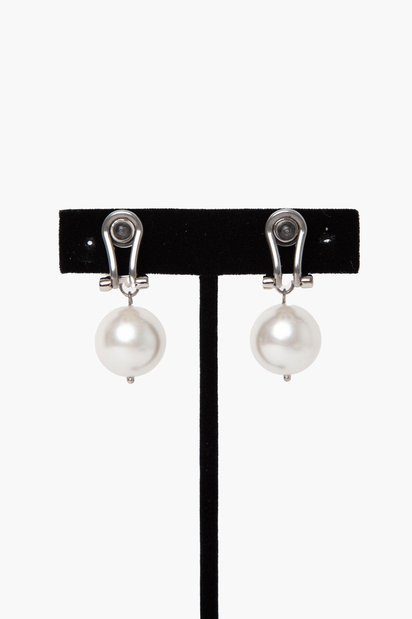 Miu Miu Diamond Pearl Earrings
