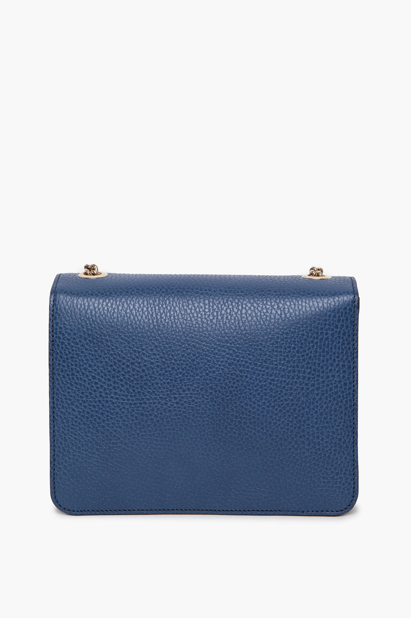 Gucci Blue Dollar Calfskin Interlocking G Crossbody Bag