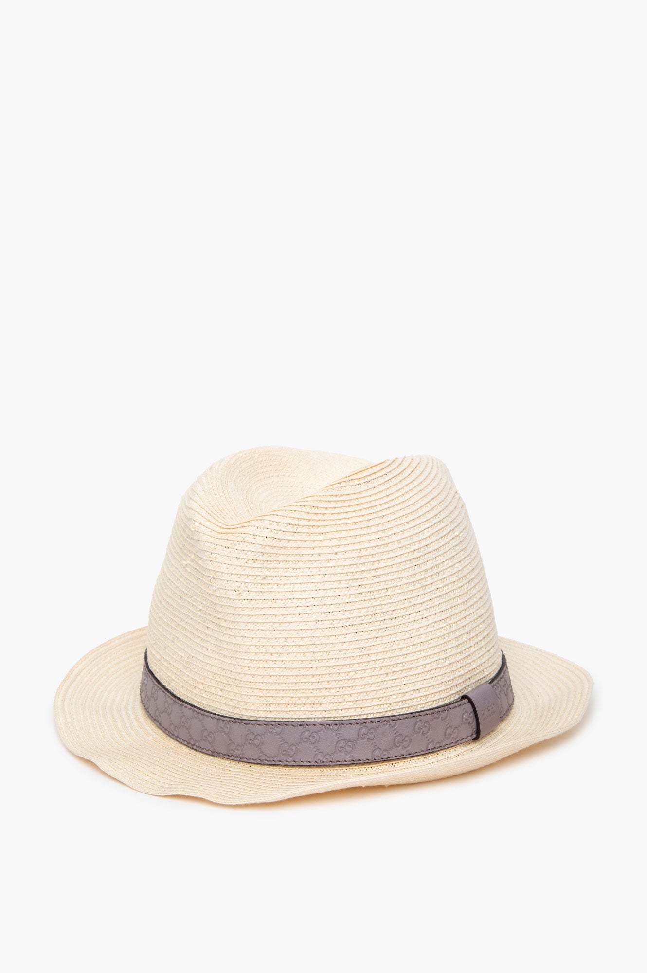 Gucci Beige Straw Hat Medium