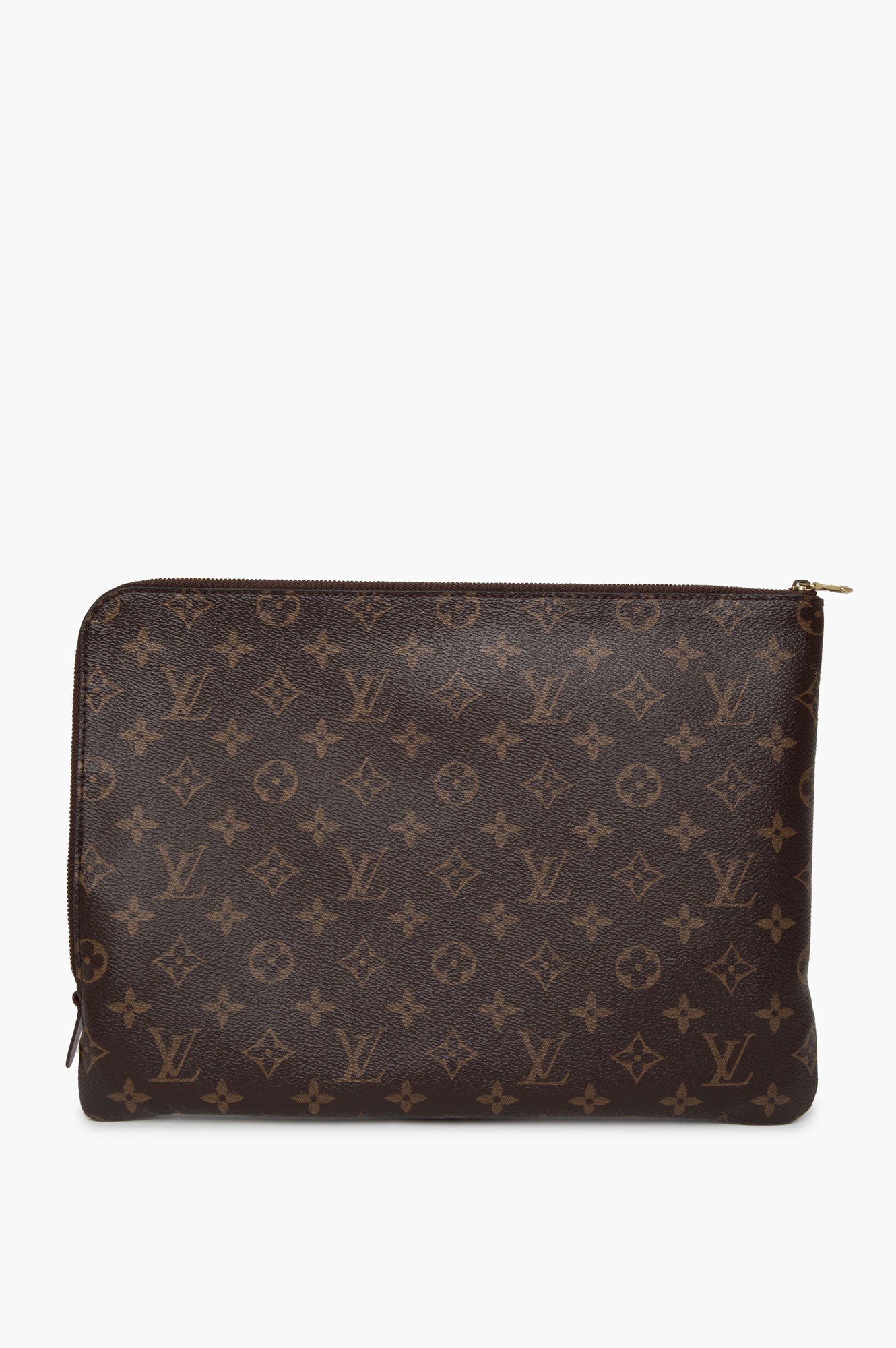 Louis Vuitton Monogram/Burgundy Etui Voyage MM Pouch