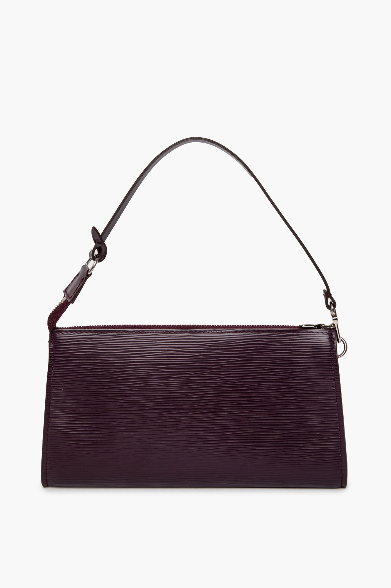 Louis Vuitton Purple Epi Pochette With Strap