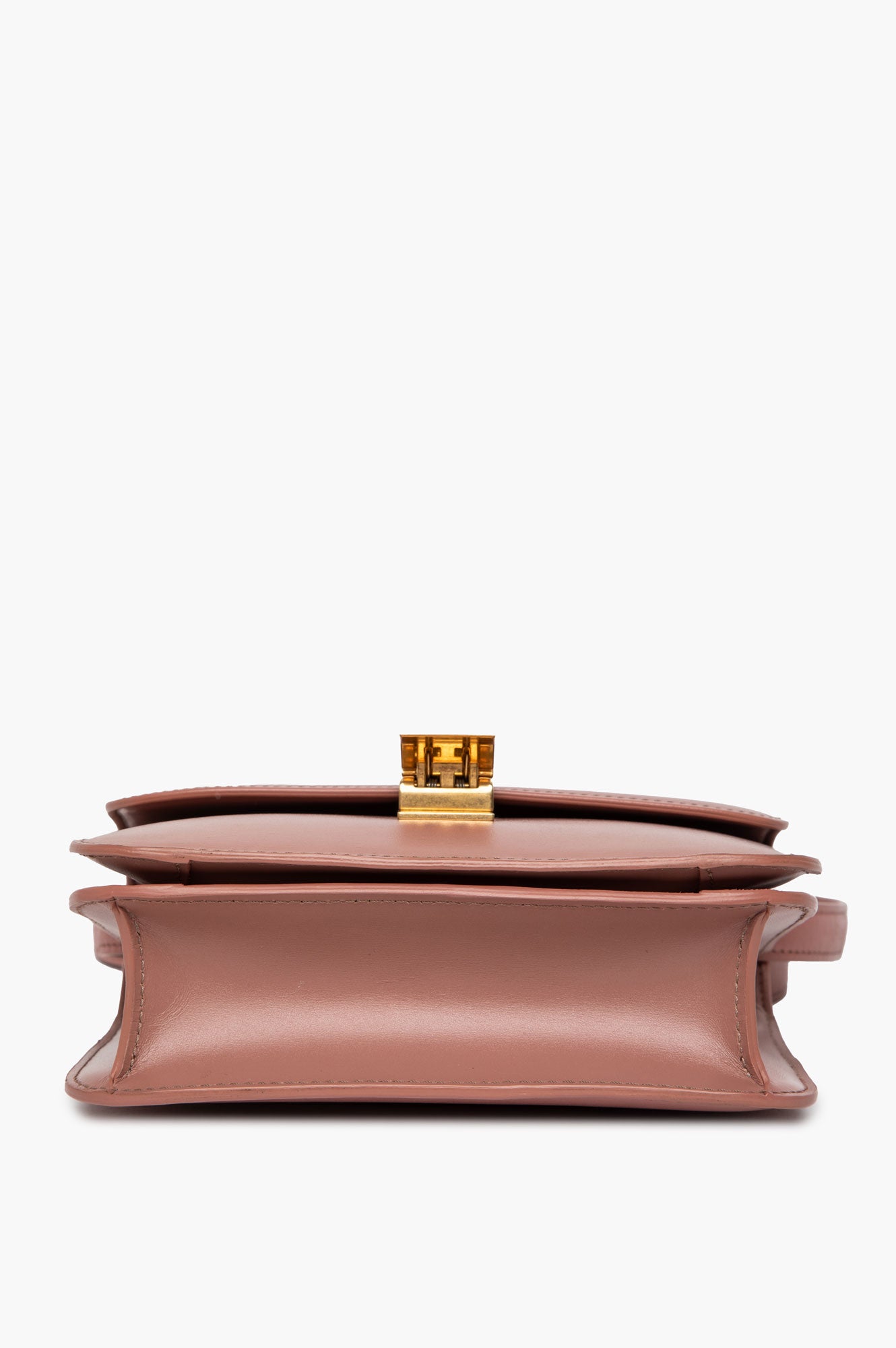 Celine Antique Rose Calfskin Teen Classic Box Bag