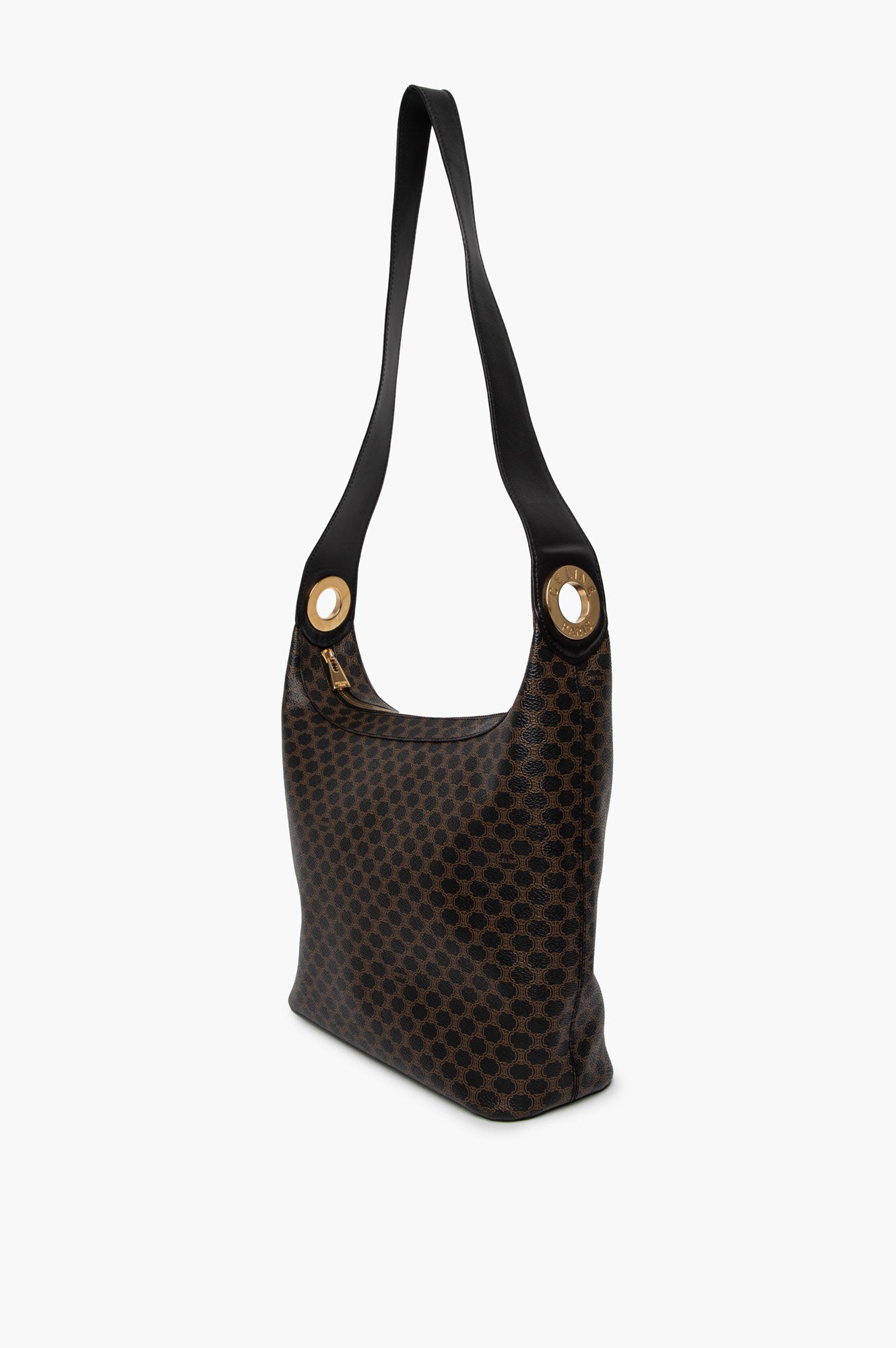 Celine Vintage Triomphe Hobo Bag