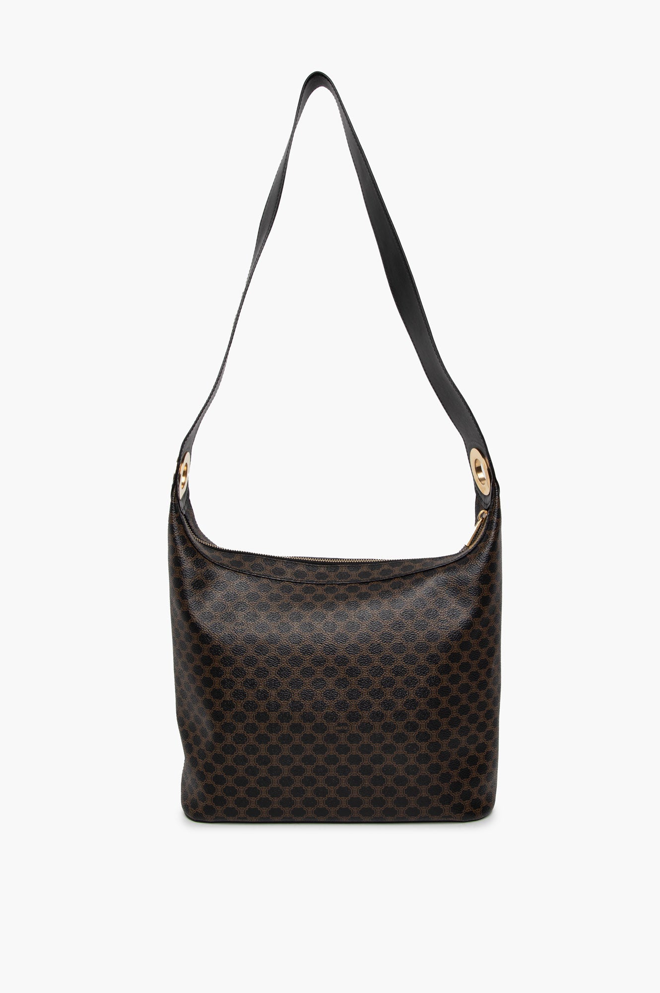 Celine Vintage Triomphe Hobo Bag
