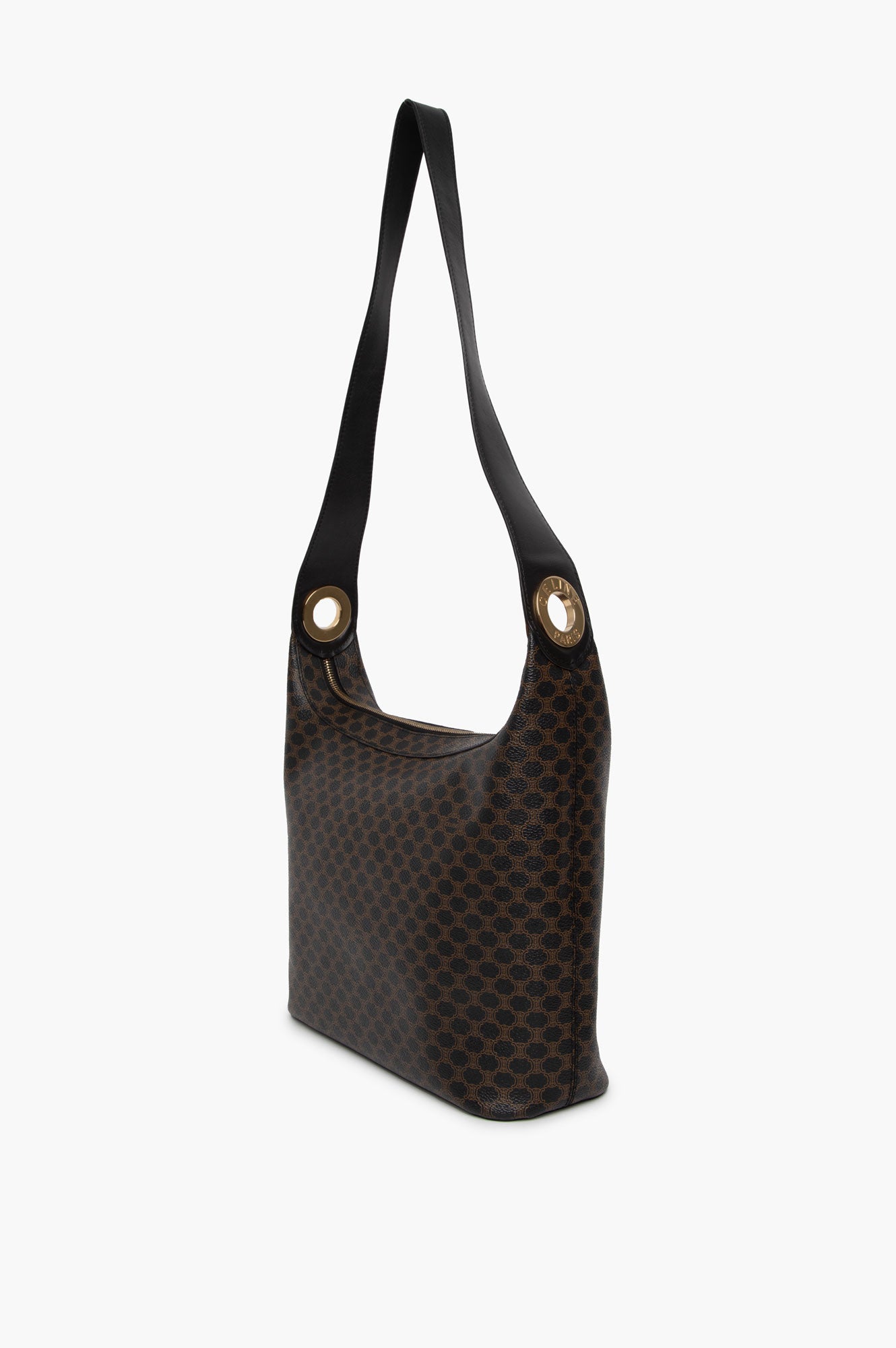 Celine Vintage Triomphe Hobo Bag