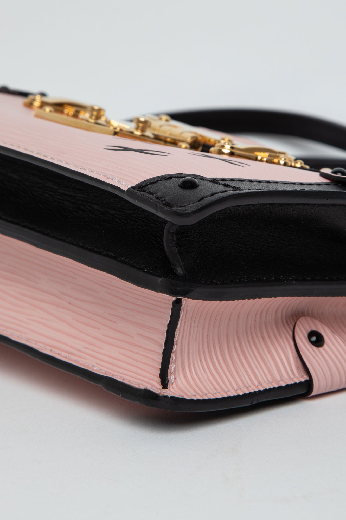 Louis Vuitton Rose Ballerine Epi Trunk Bag