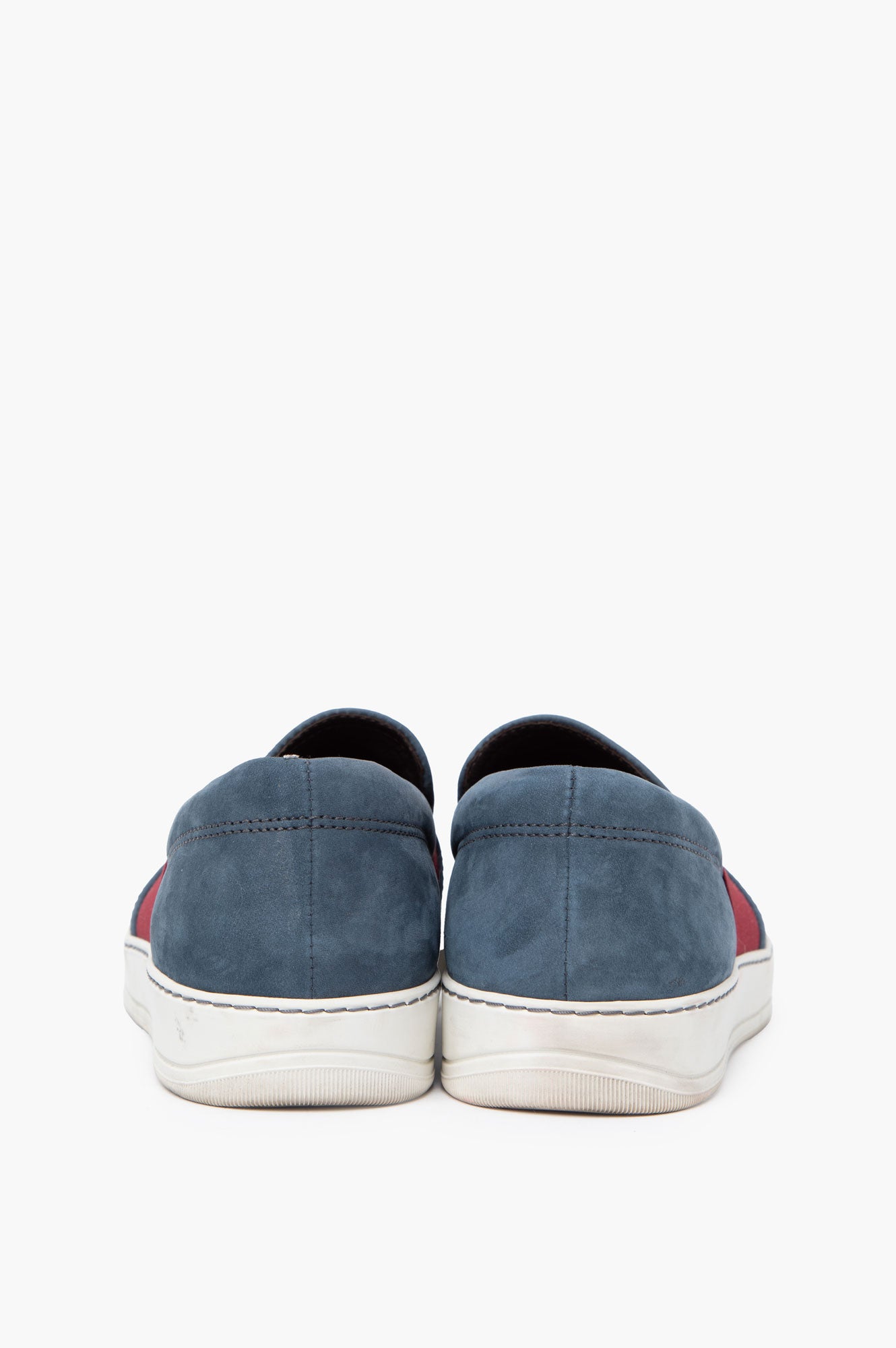 Lanvin Blue Suede Flats Size 7 Mens