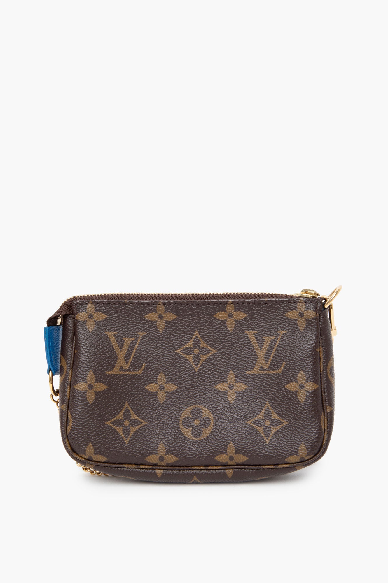 Louis Vuitton Pochette Limited Edition Vivienne Xmas Monogram Canvas Mini