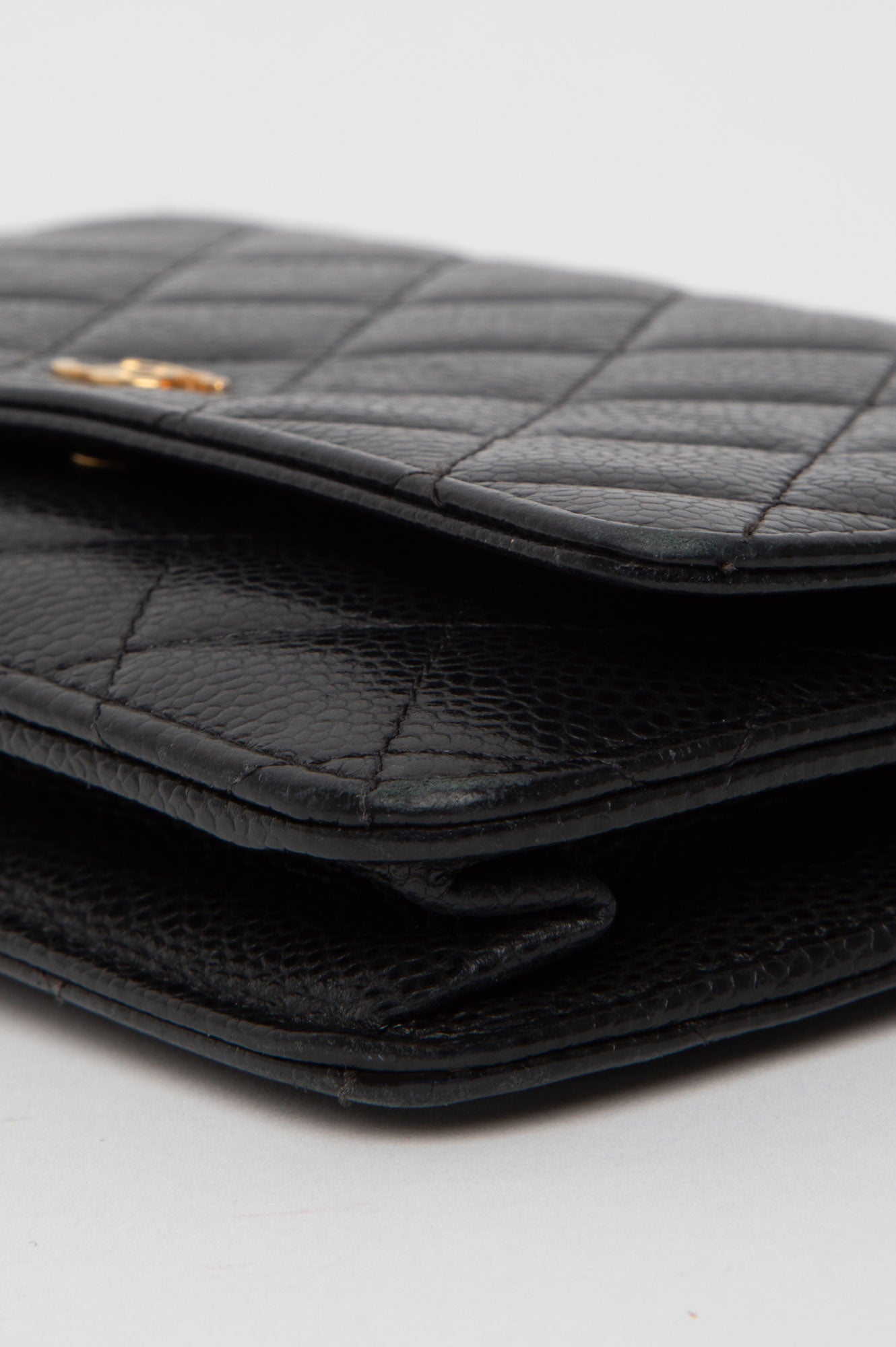 Chanel Black Caviar Wallet on Chain
