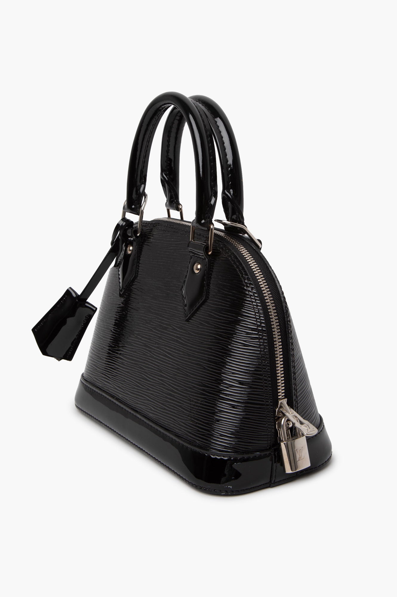Louis Vuitton Black Electric Epi Alma BB