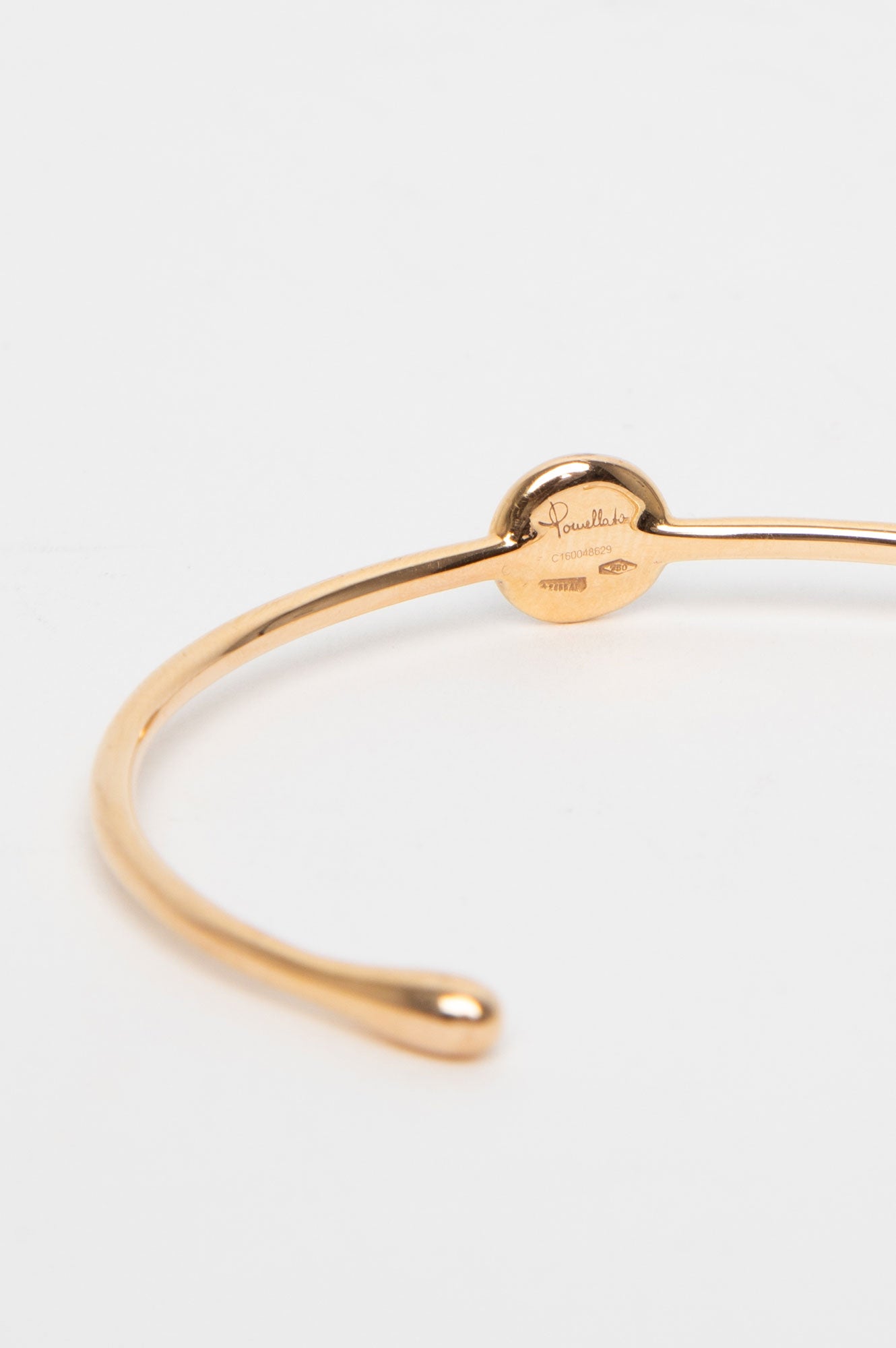 Pomellato 18k Gold Pave Diamond Sabbia Bracelet