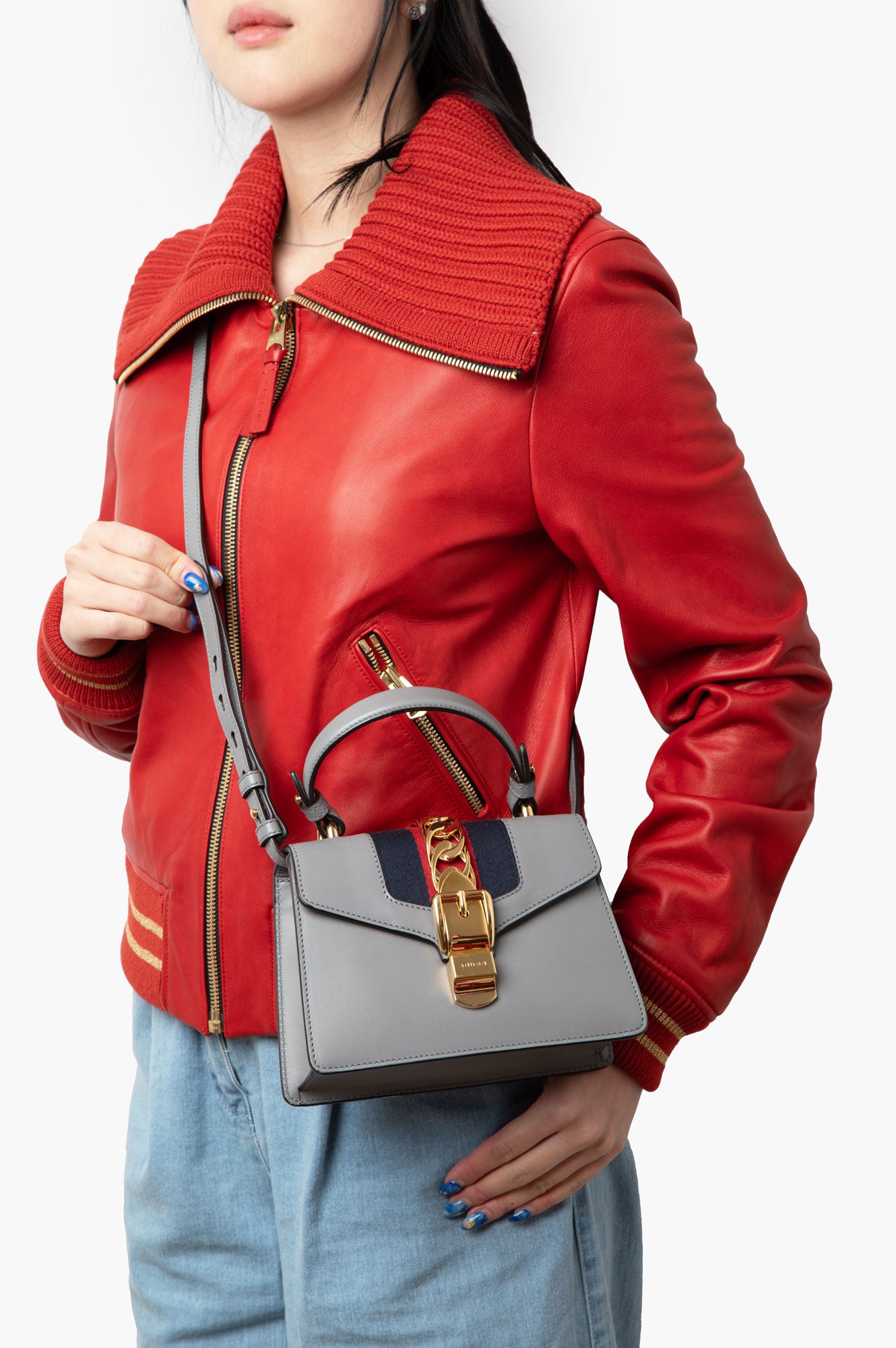 Gucci Sylvie Top Handle Mini Bag