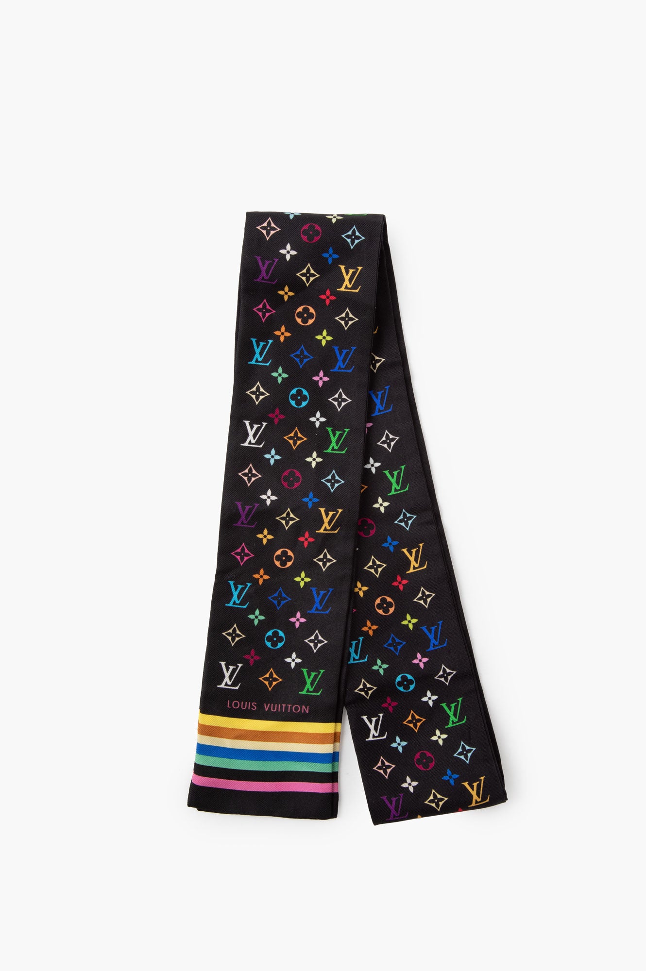 Louis Vuitton Bandeau Monogram Silk Scarf