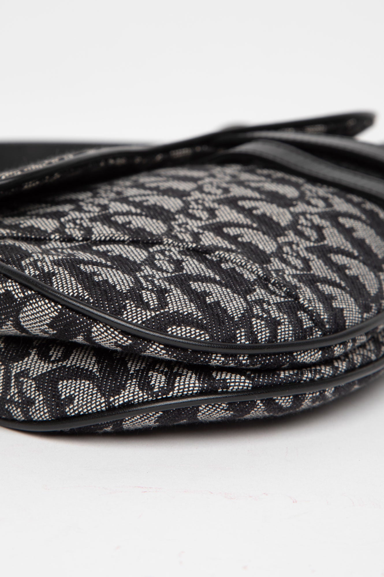 Christian Dior Blue Diorissimo Saddle Bag